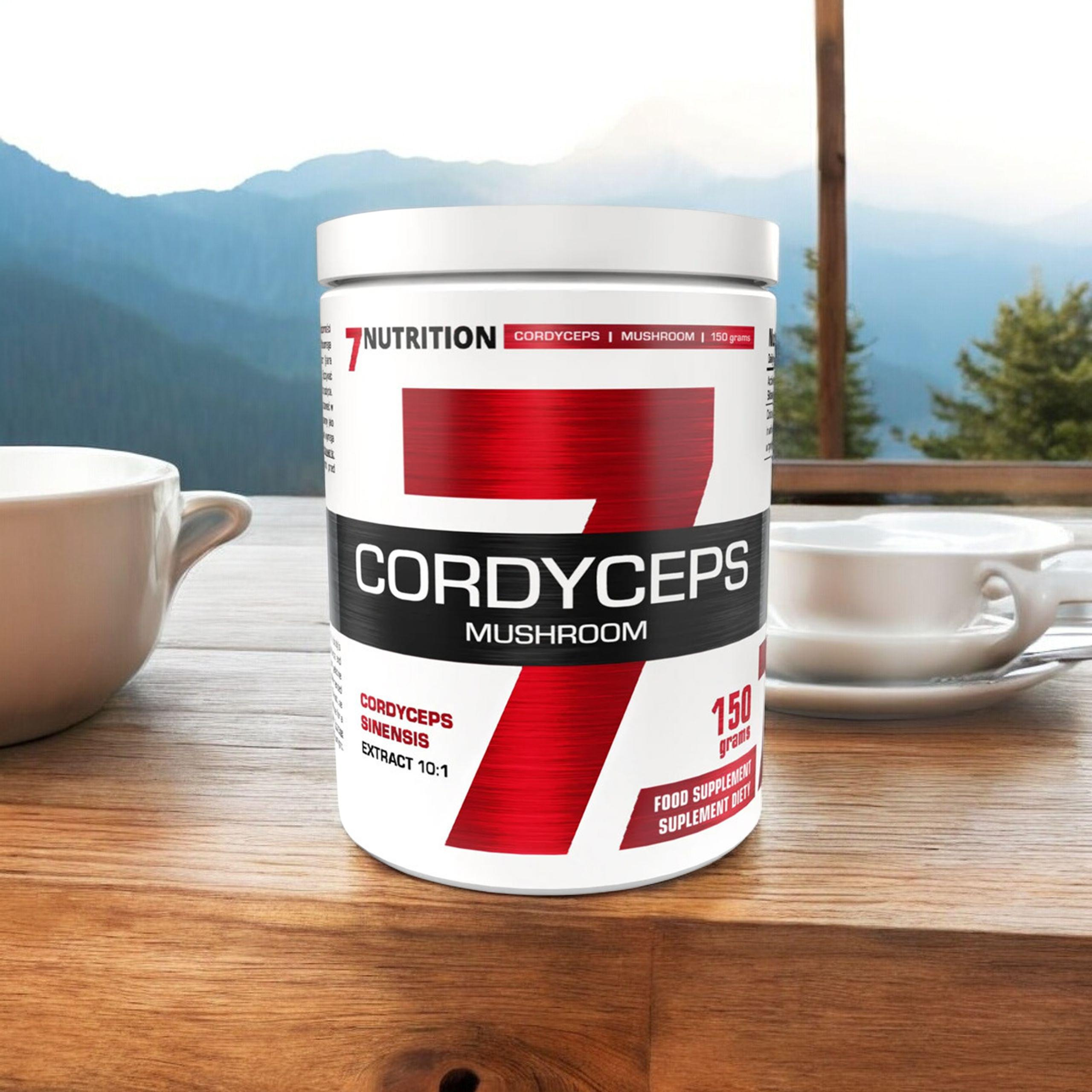 7 NUTRITION Cordyceps Mushroom - 2x 150g - Maczużnik chiński