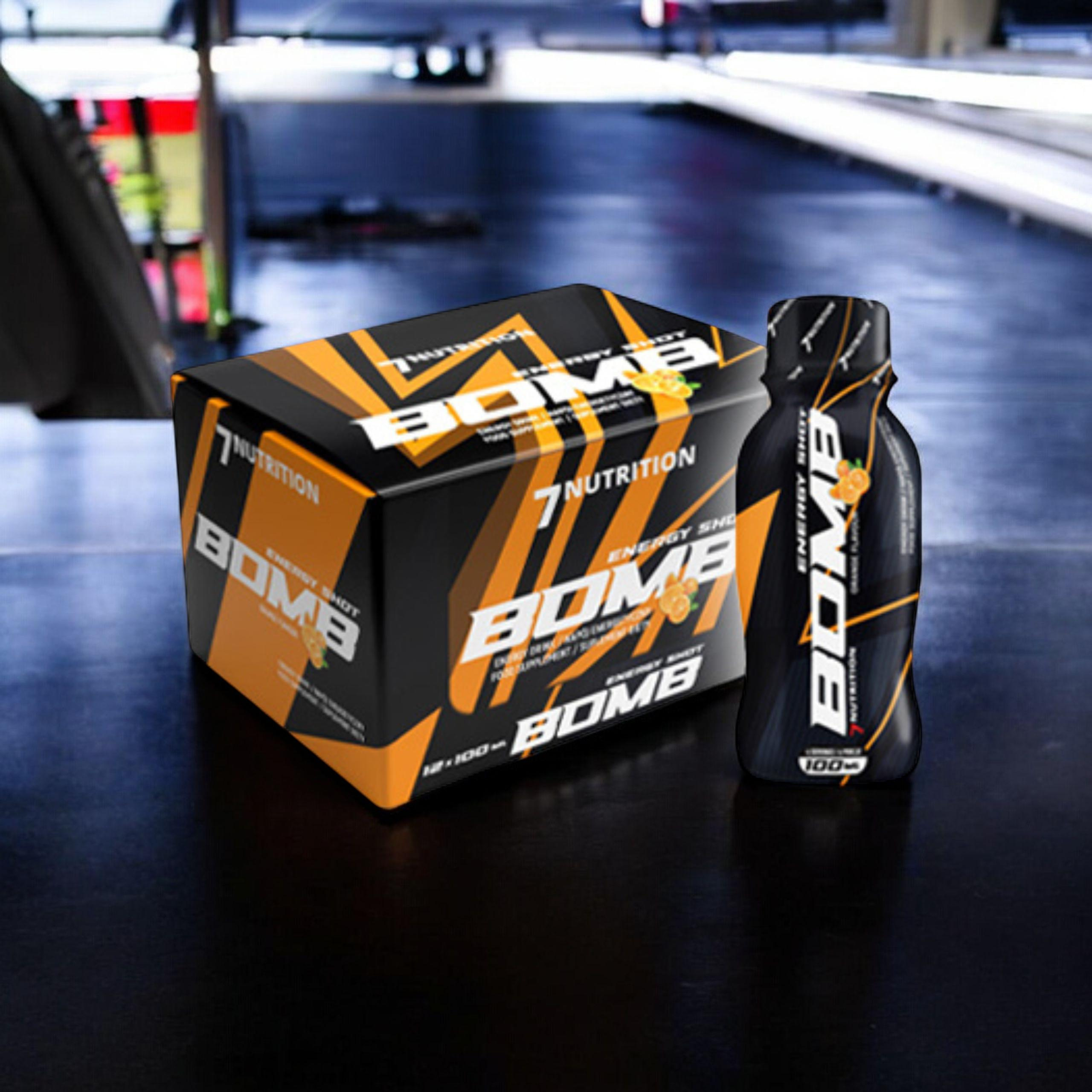 7 NUTRITION - Bomb Shot - 12x 3x 100ml - Orange