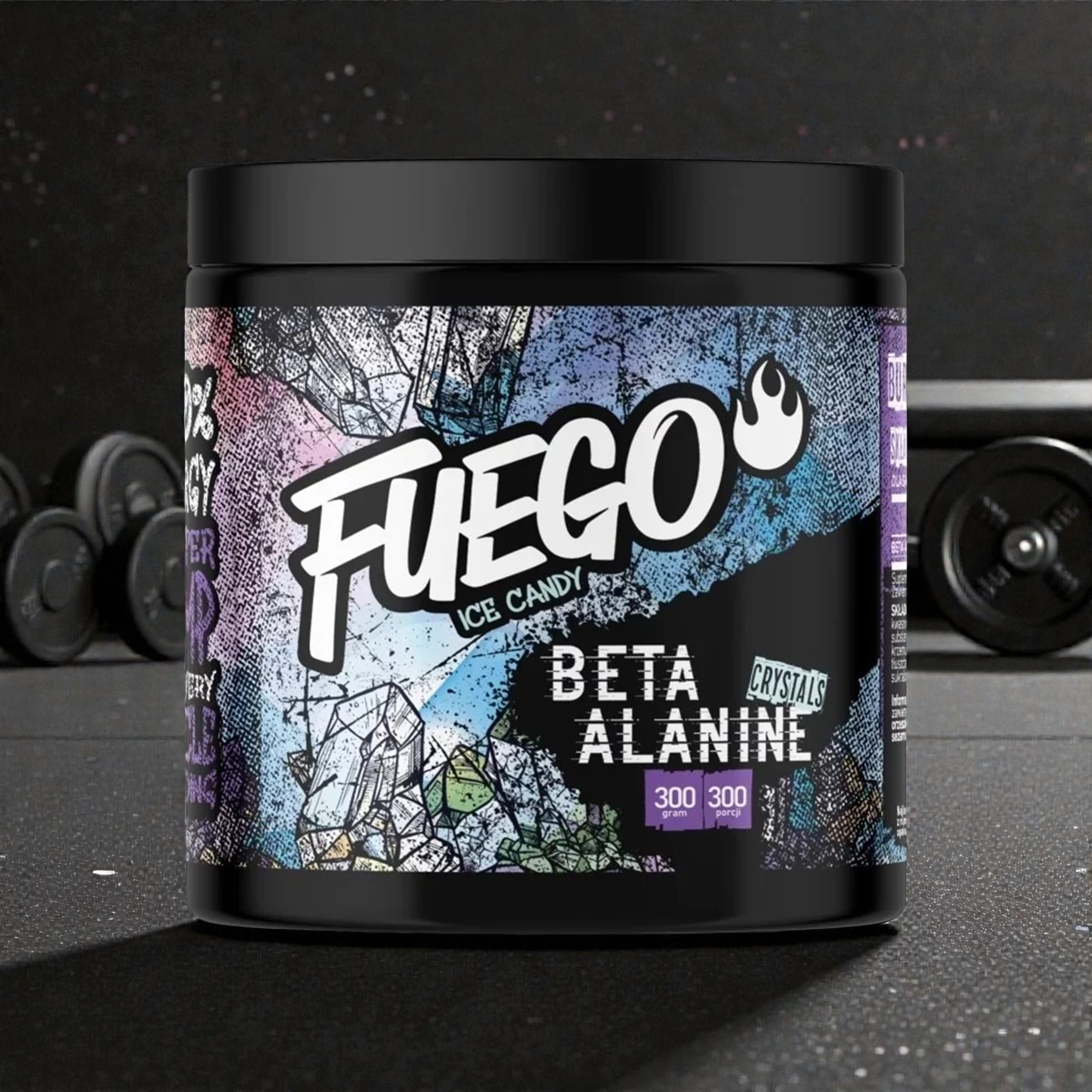 FUEGO - Beta Alanine - 300g - Ice Candy