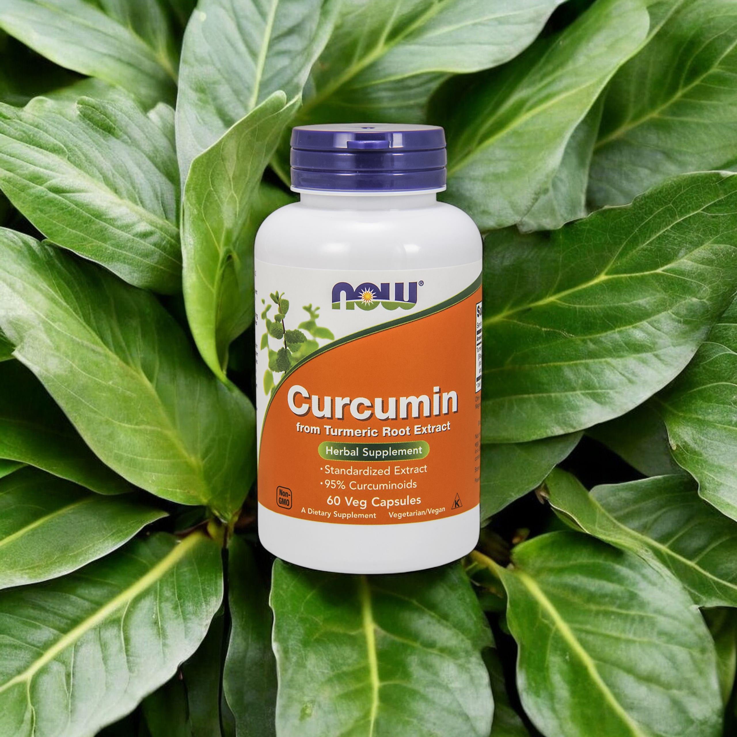 NOW Curcumin (Kurkuma) - 2x 60vegcaps