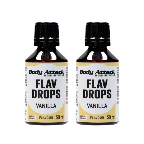 BODY ATTACK Flav Drops - 2x 50ml