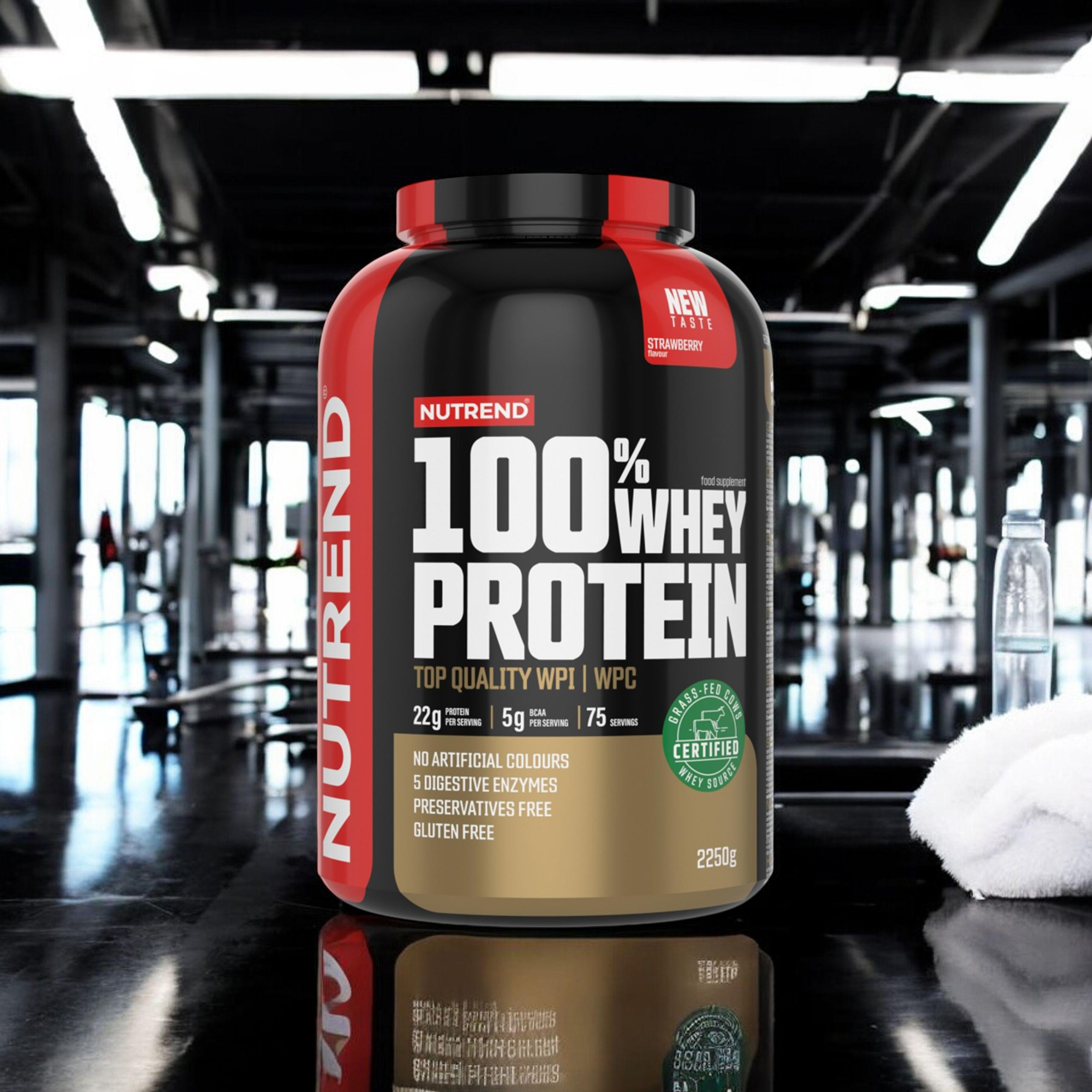 NUTREND 100% Whey Protein - 2x 2250g