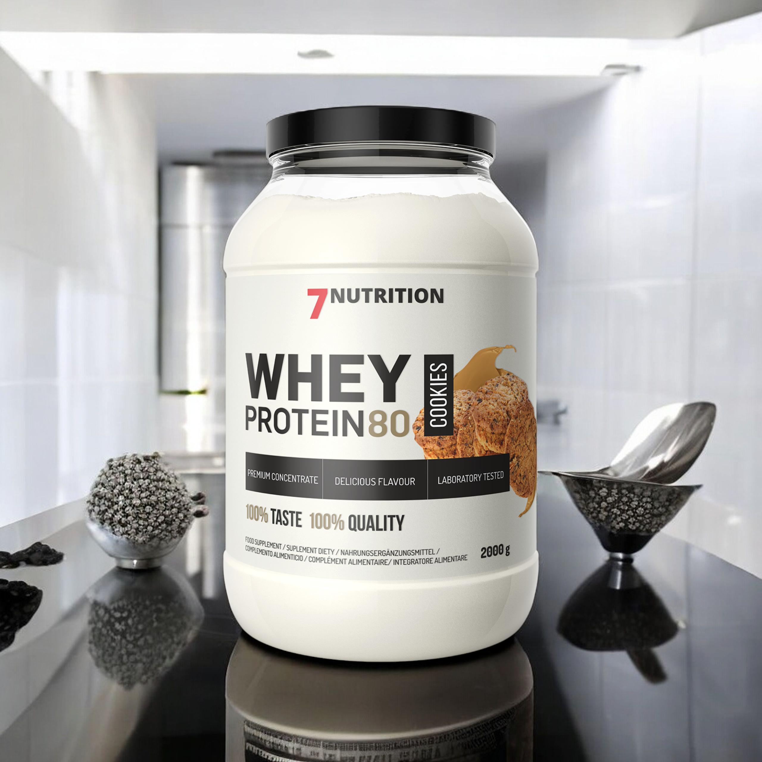7 NUTRITION Whey Protein 80 - 3x 2000g