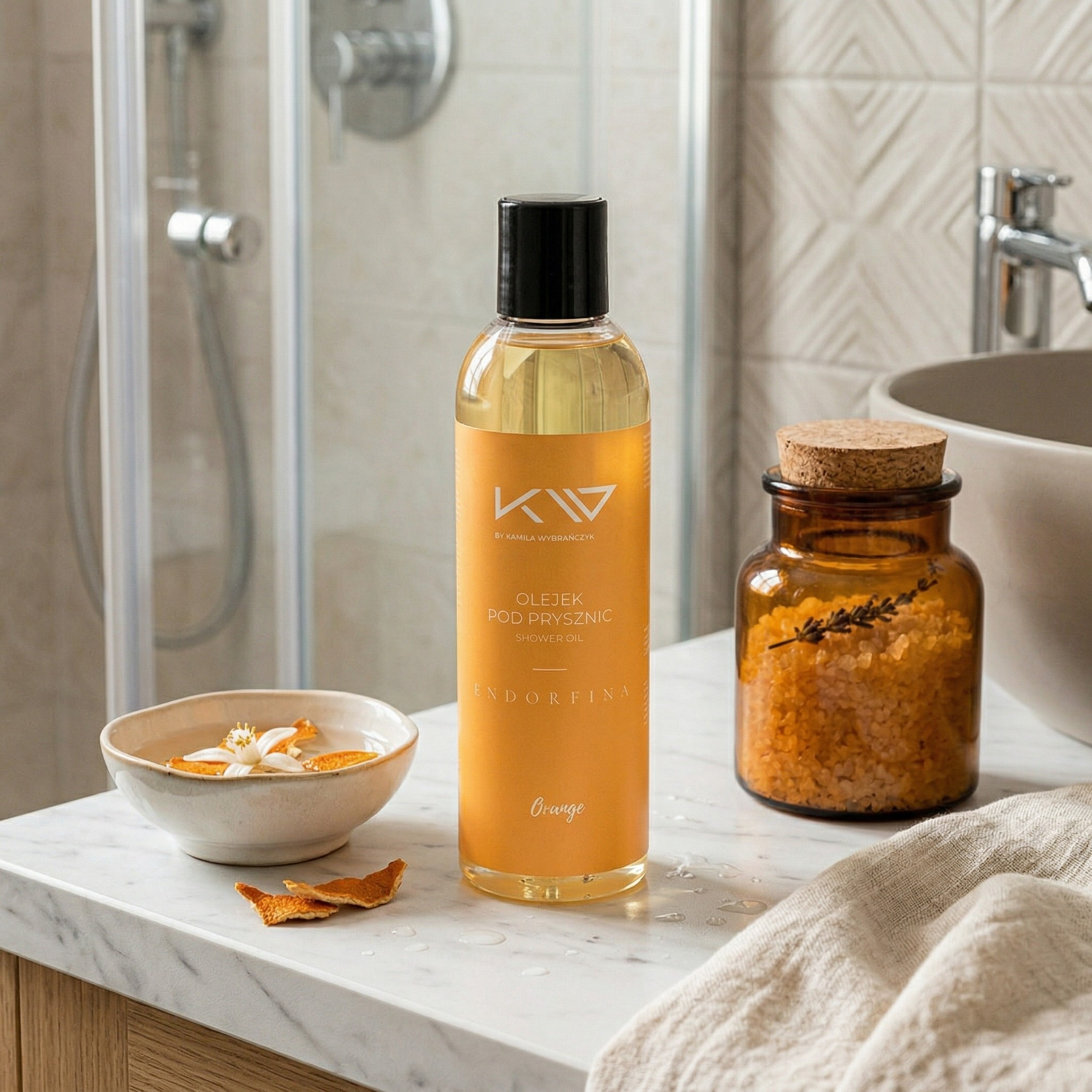 KAMILA WYBRAŃCZYK - Olejek pod Prysznic Endorfina - 200ml 