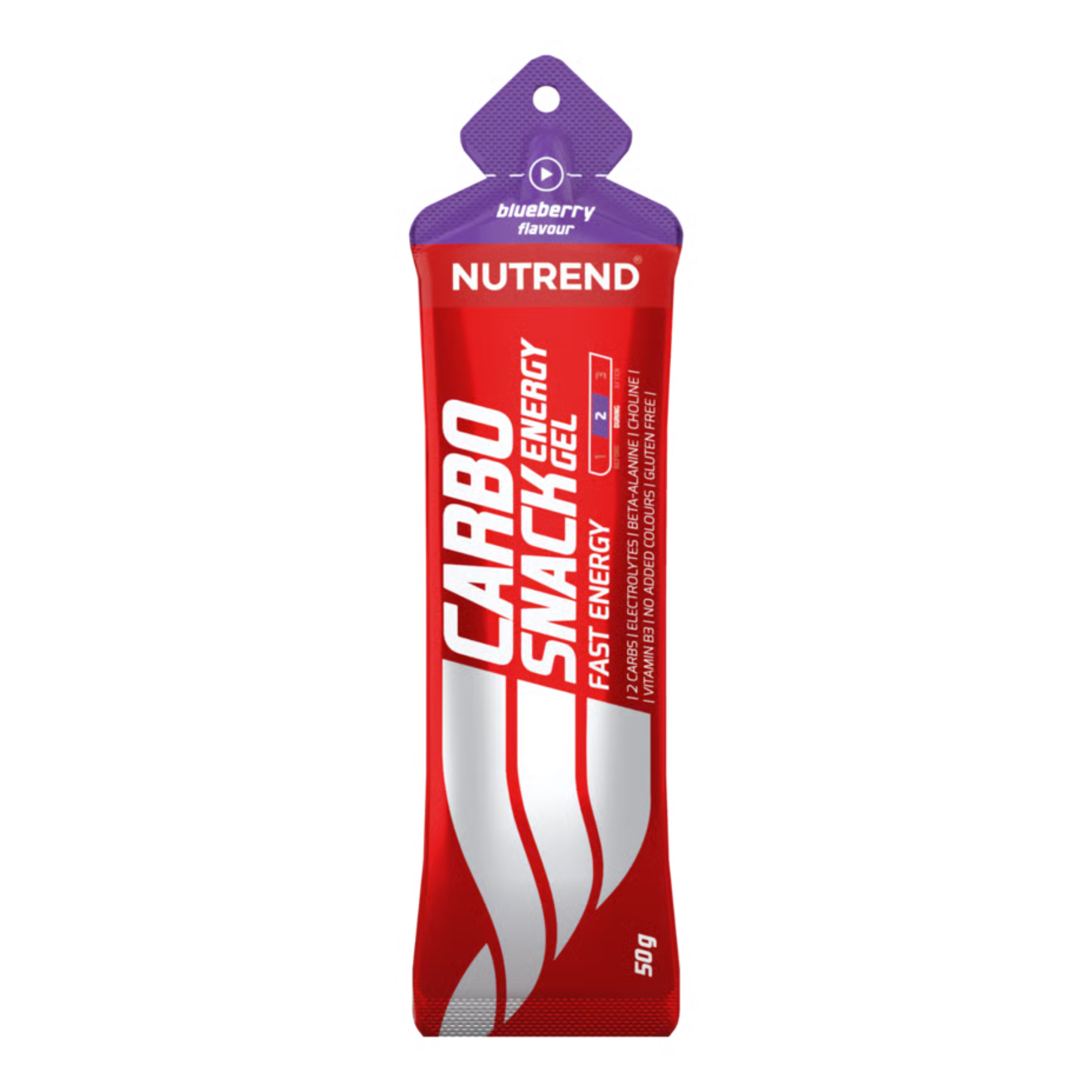 NUTREND - Carbosnack - 18x 3x 50g - Blueberry