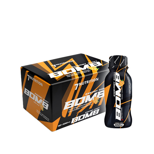 7 NUTRITION - Bomb Shot - 12x 3x 100ml - Orange 