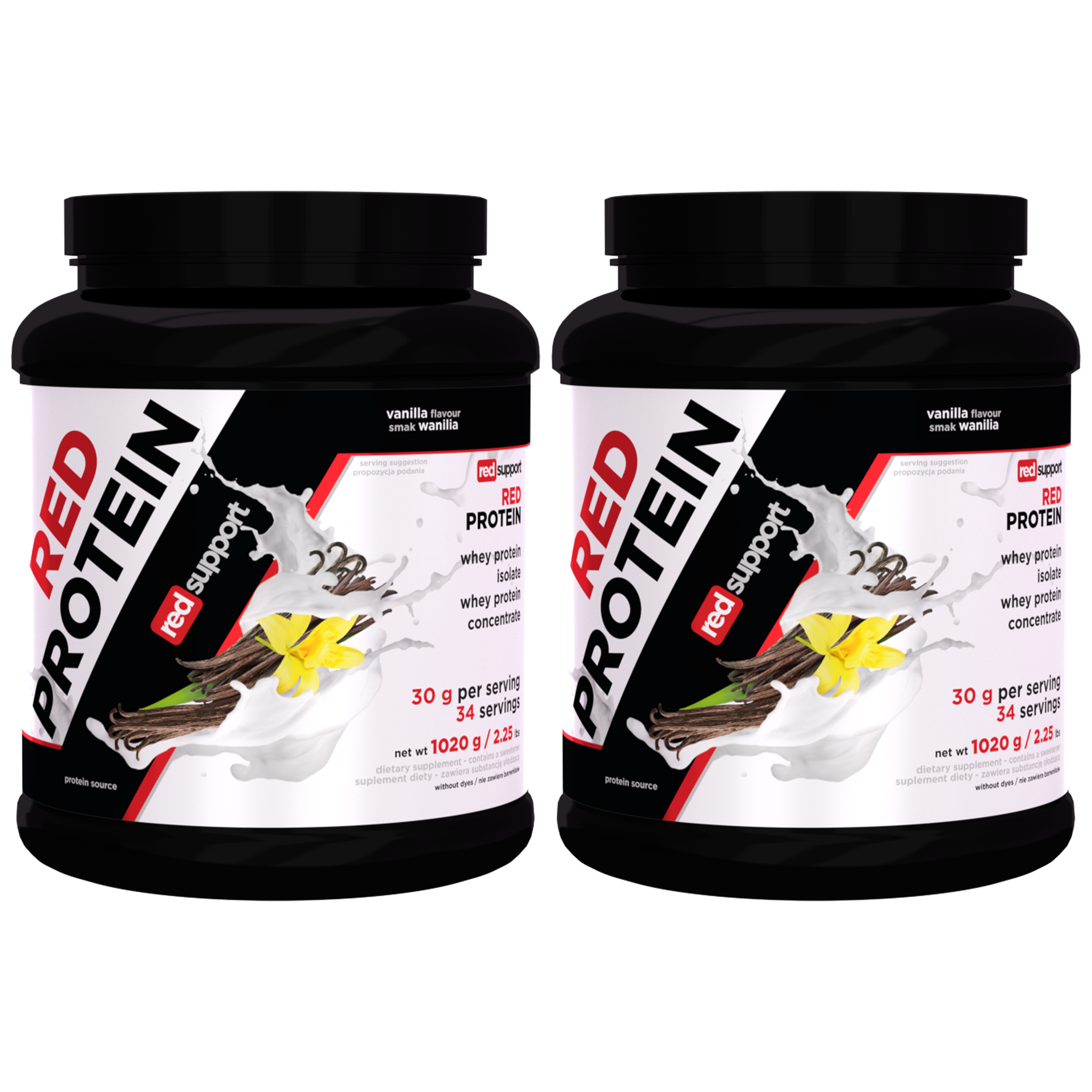 RED SUPPORT Red Protein - 2x 1020g