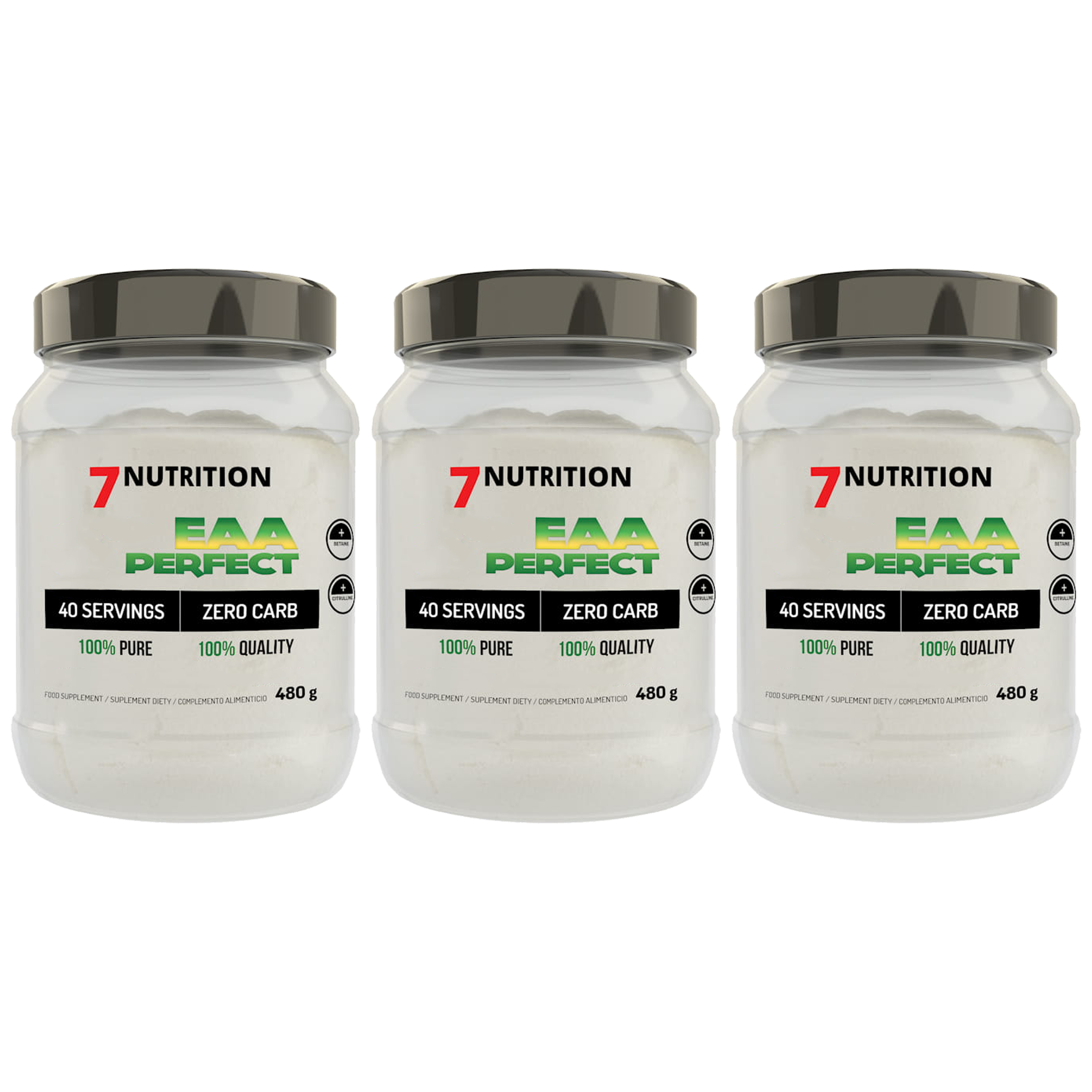 7 NUTRITION EAA Perfect 3x 480g