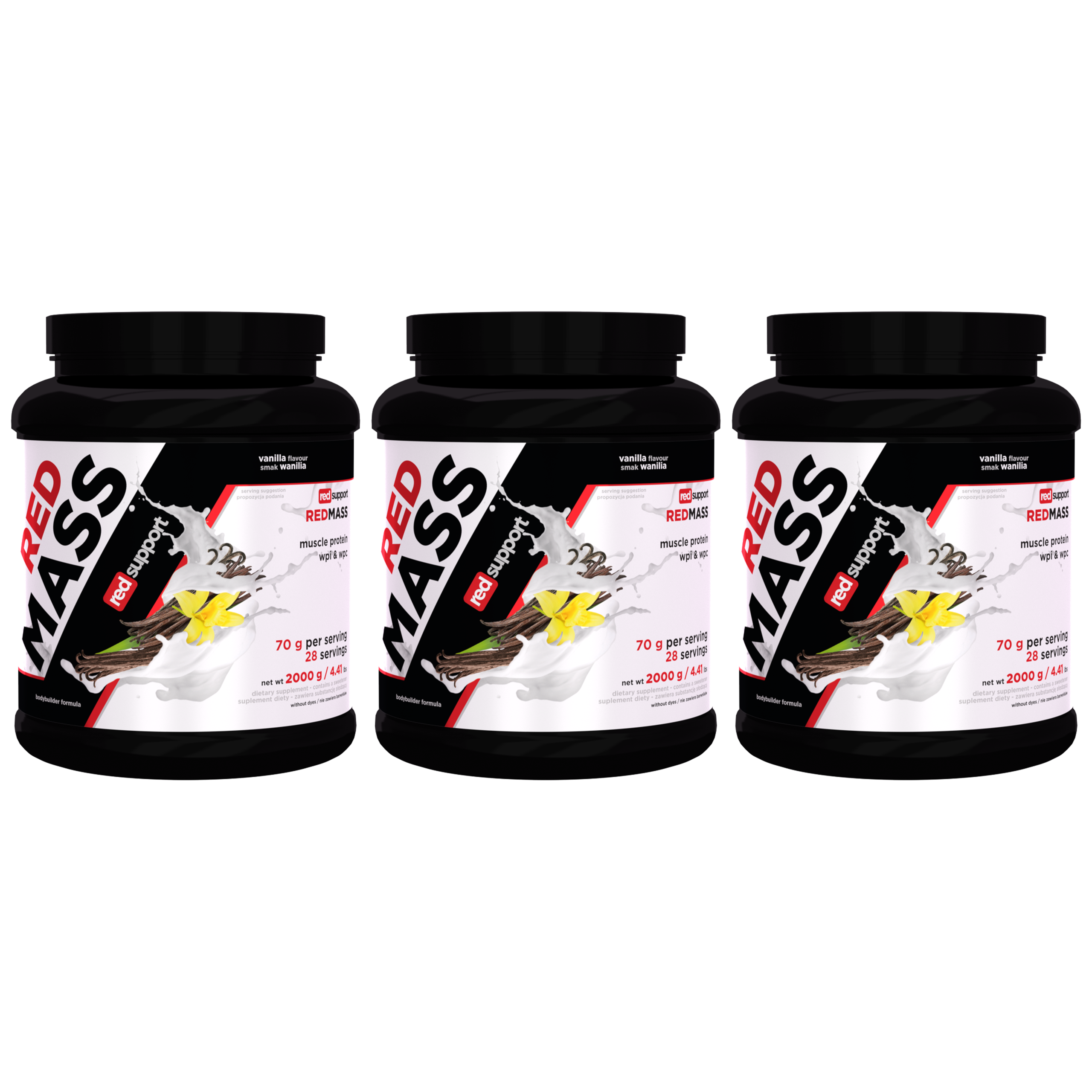 RED SUPPORT Red Mass - 3x 2000g