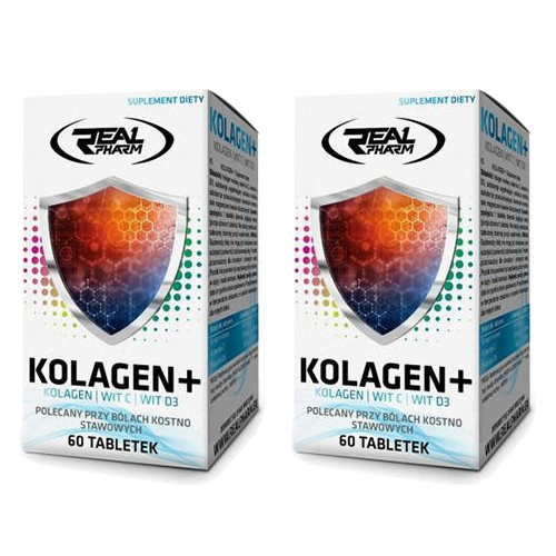 REAL PHARM Kolagen+ - 2x 60tabs