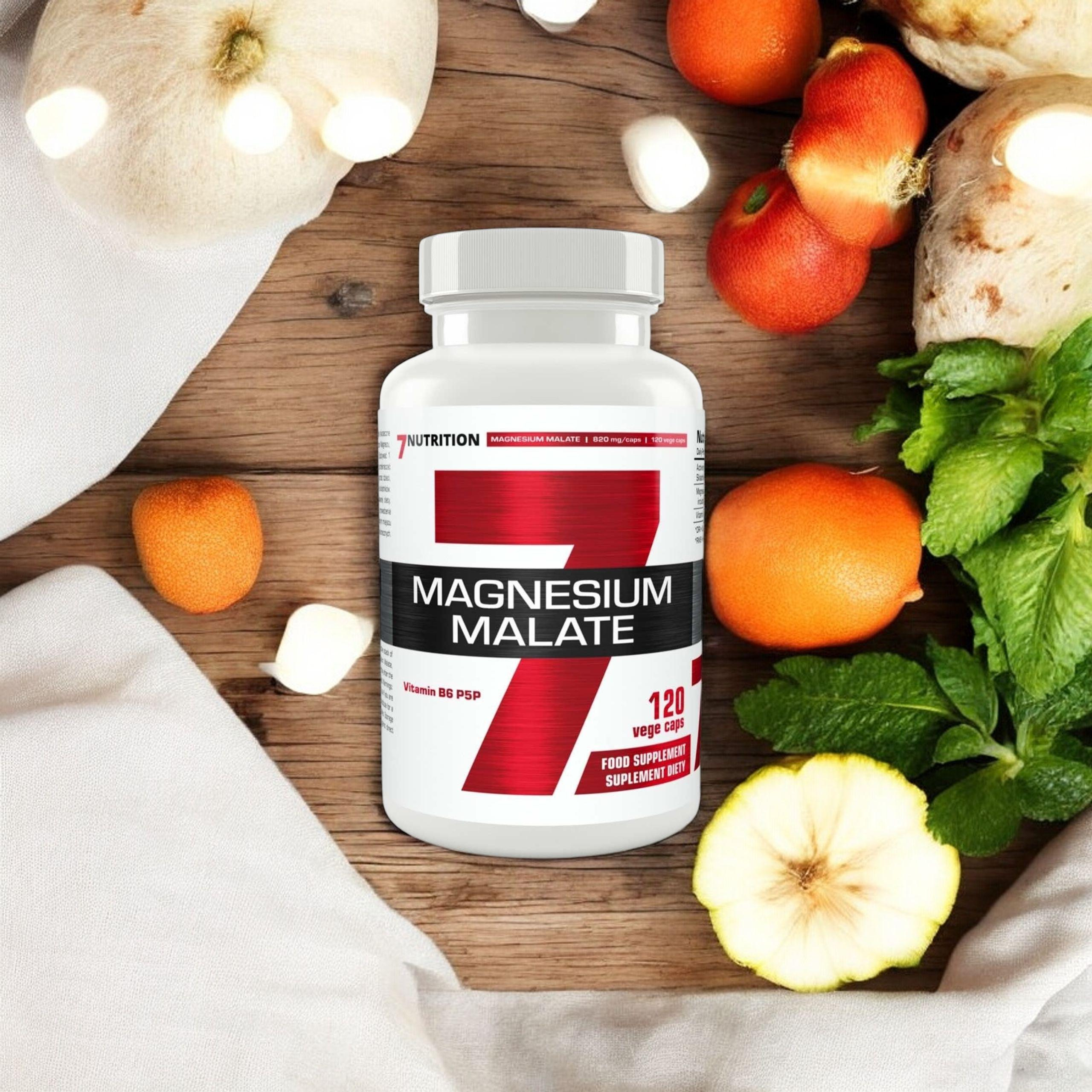 7 NUTRITION - Magnesium Malate - 120vcaps.
