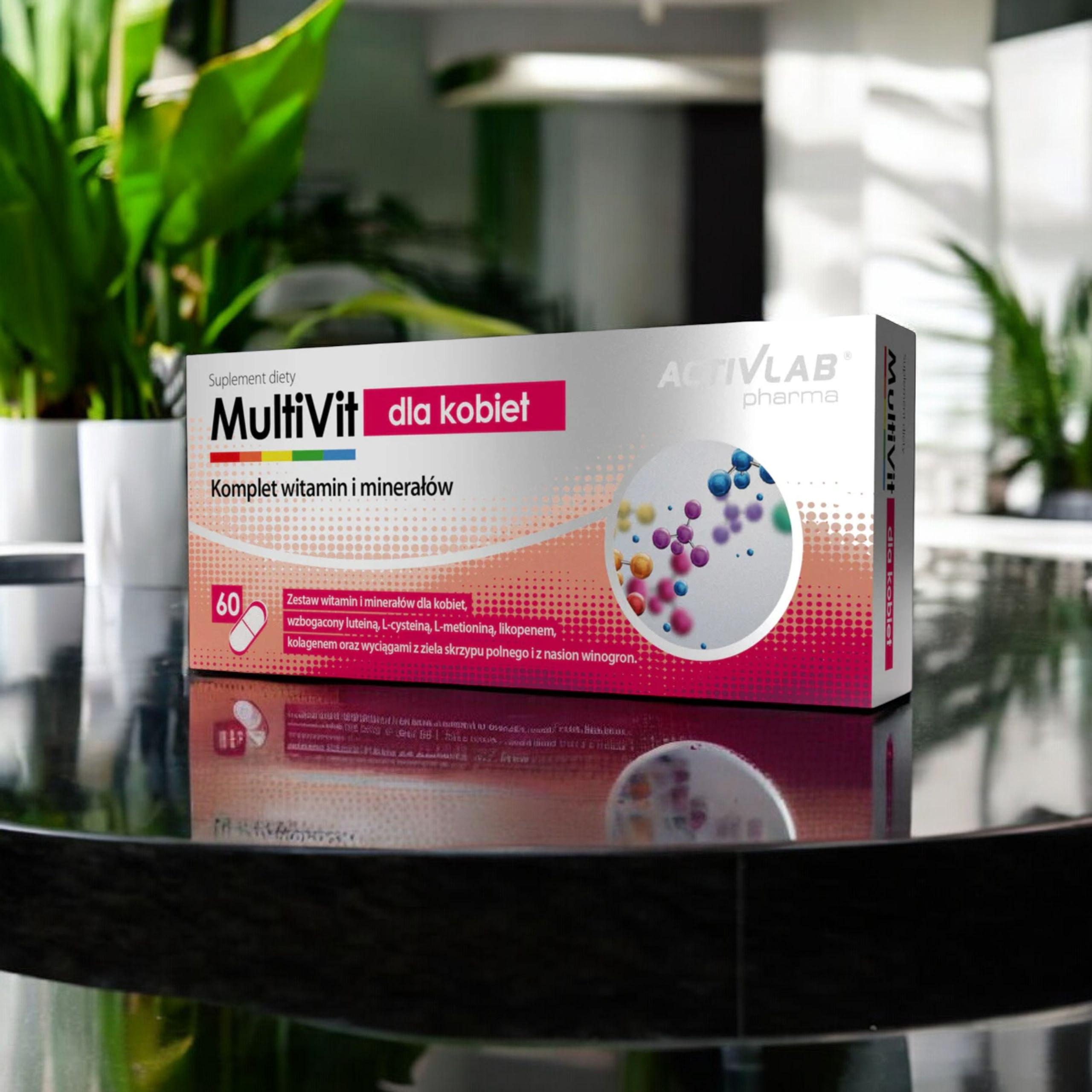 ACTIVLAB PHARMA MultiVit dla Kobiet - 2x 60kaps.