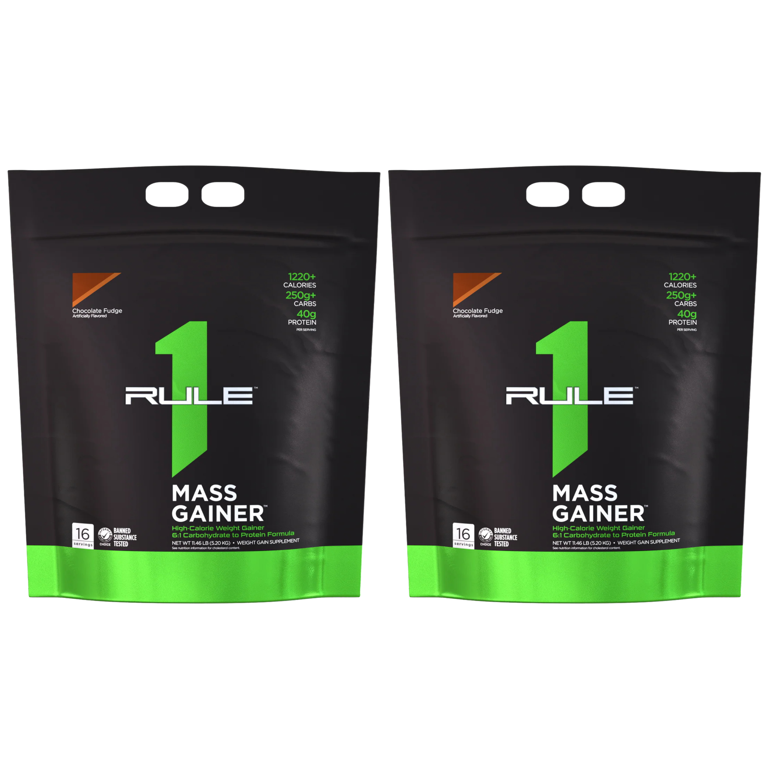 RULE 1 - R1 Mass Gainer - 2x 5200g 