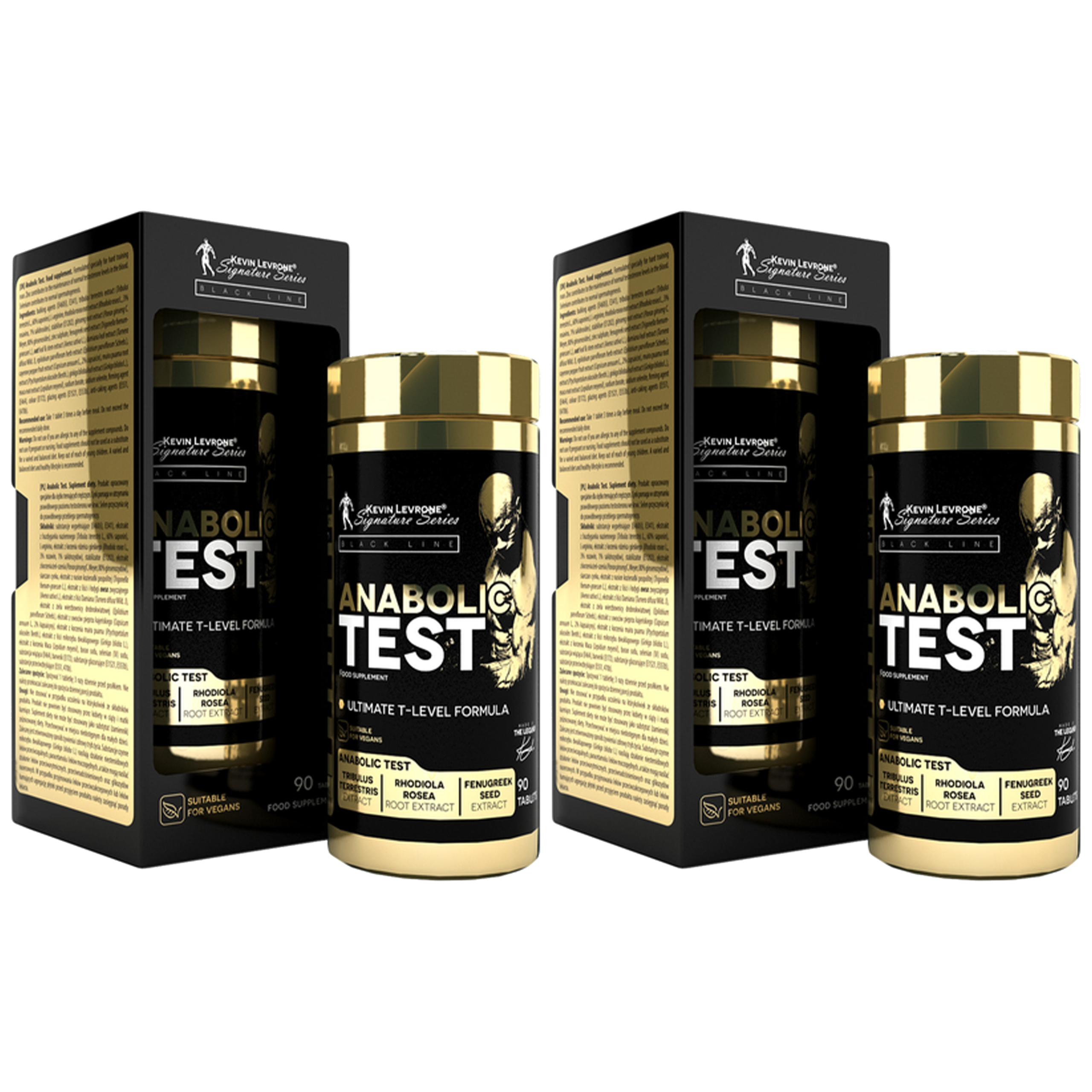 KEVIN LEVRONE Anabolic Test - 2x 90tabs