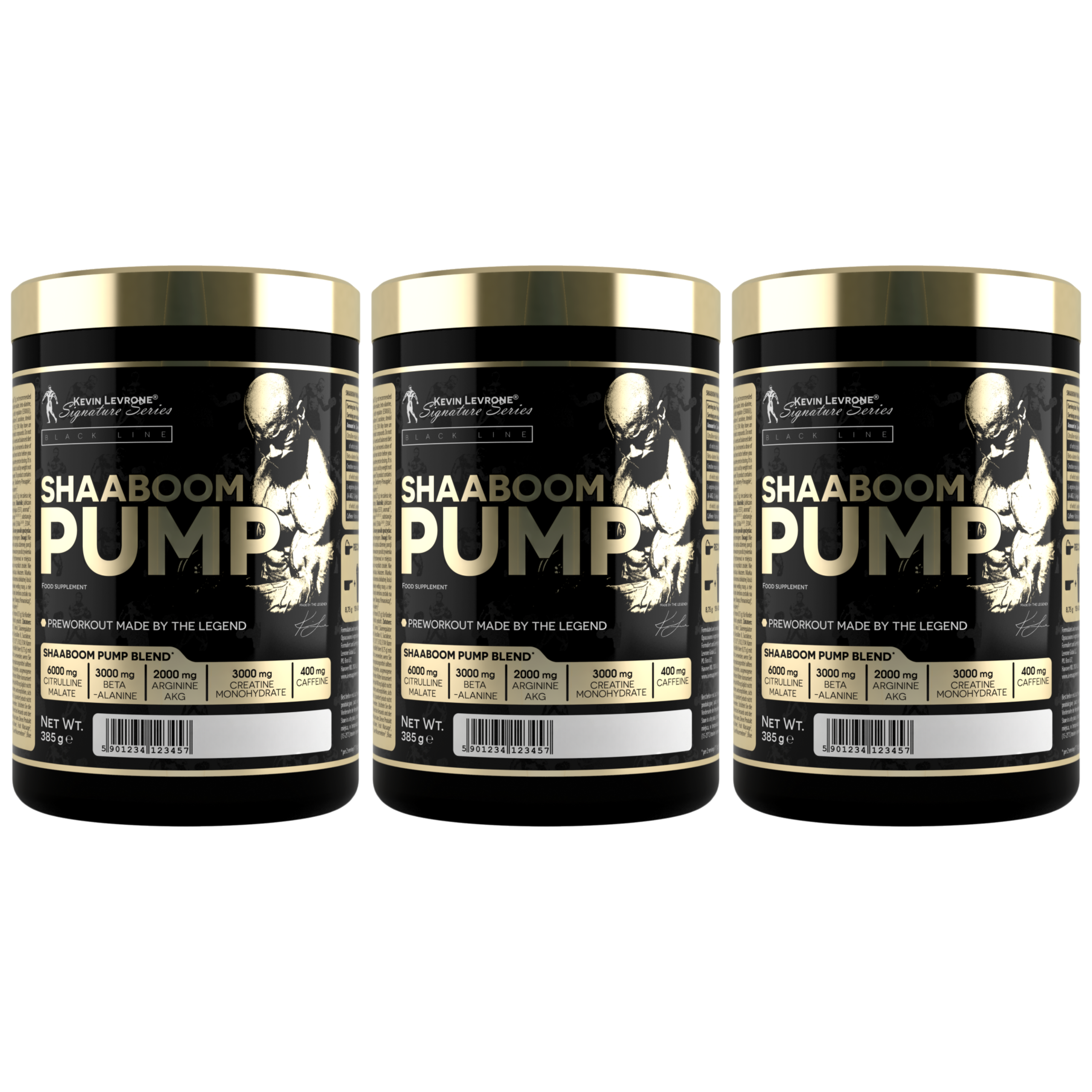 KEVIN LEVRONE Shaaboom Pump - 3x 385g