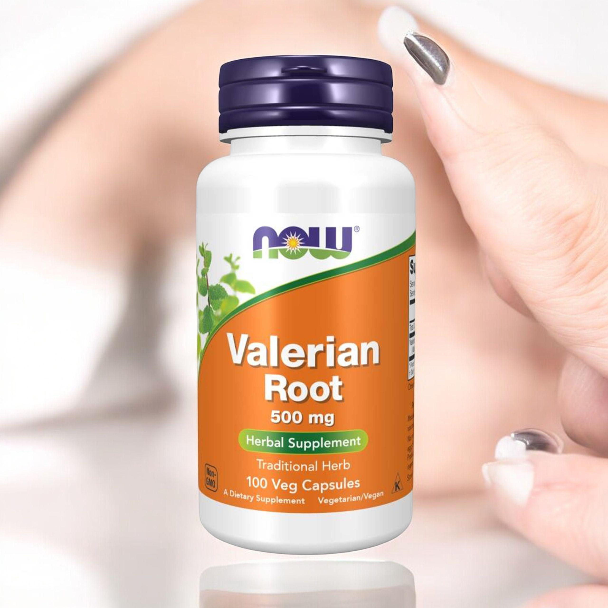 NOW Valerian Root 500mg - 2x 100vcaps