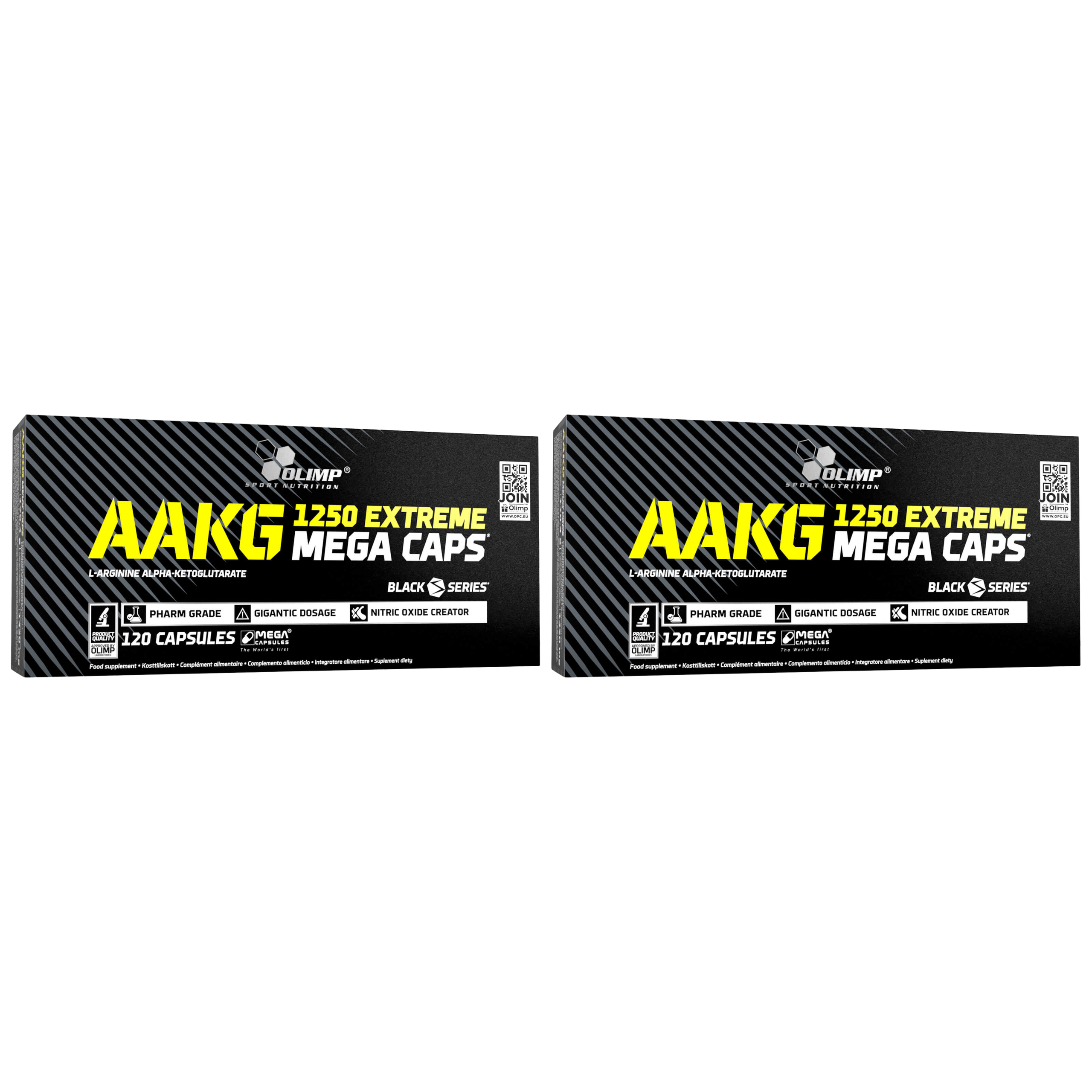 OLIMP AAKG 1250 Extreme Mega Caps - 2x 120caps