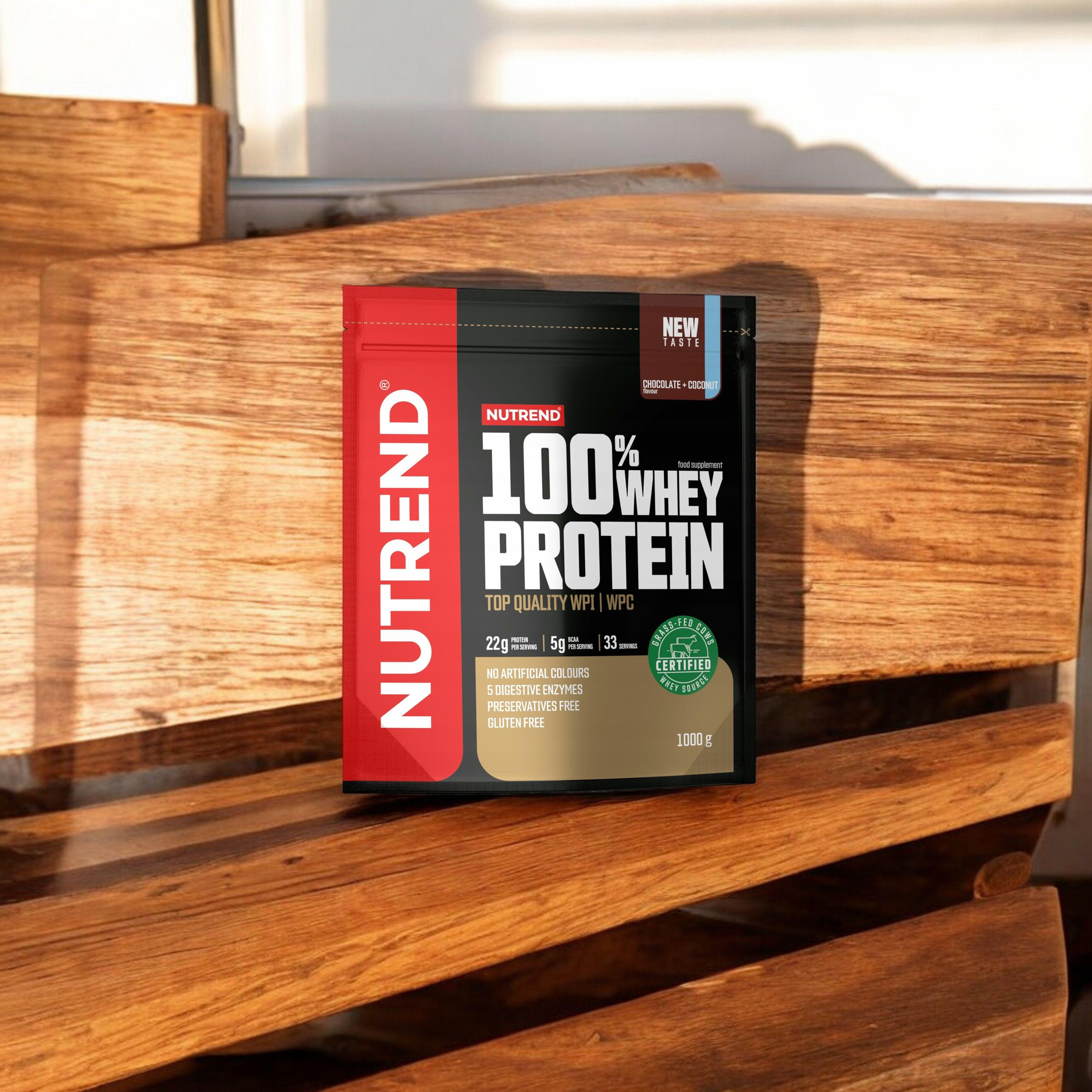NUTREND 100% Whey Protein - 2x 1000g