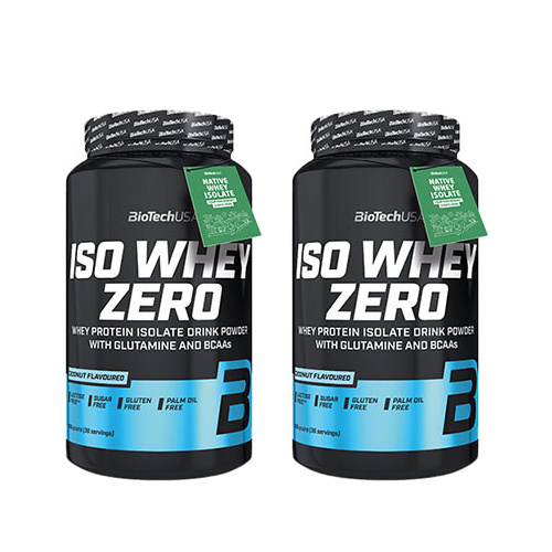 BioTech USA Iso Whey Zero - 2x 908g
