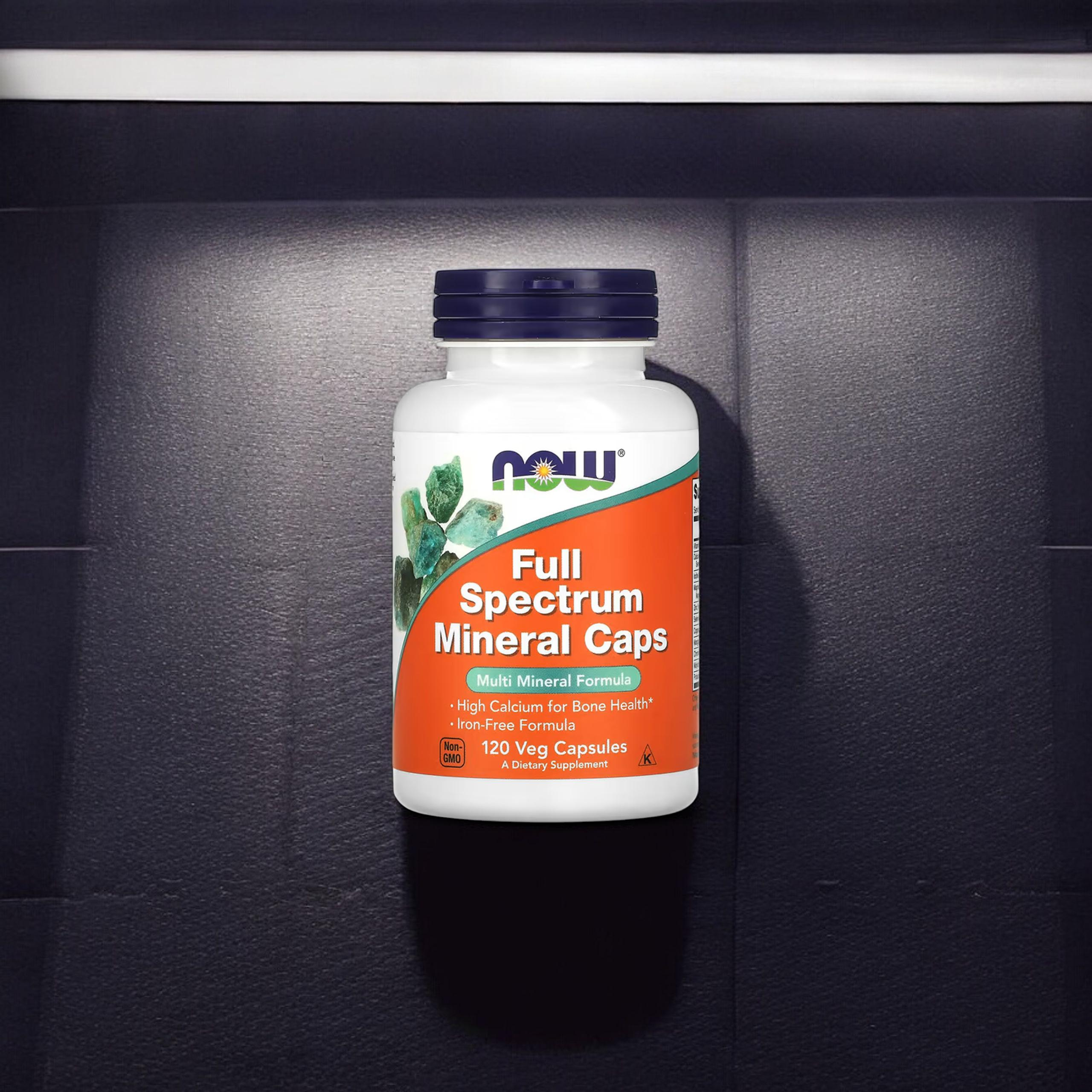 NOW Full Spectrum Mineral caps - 120vcaps