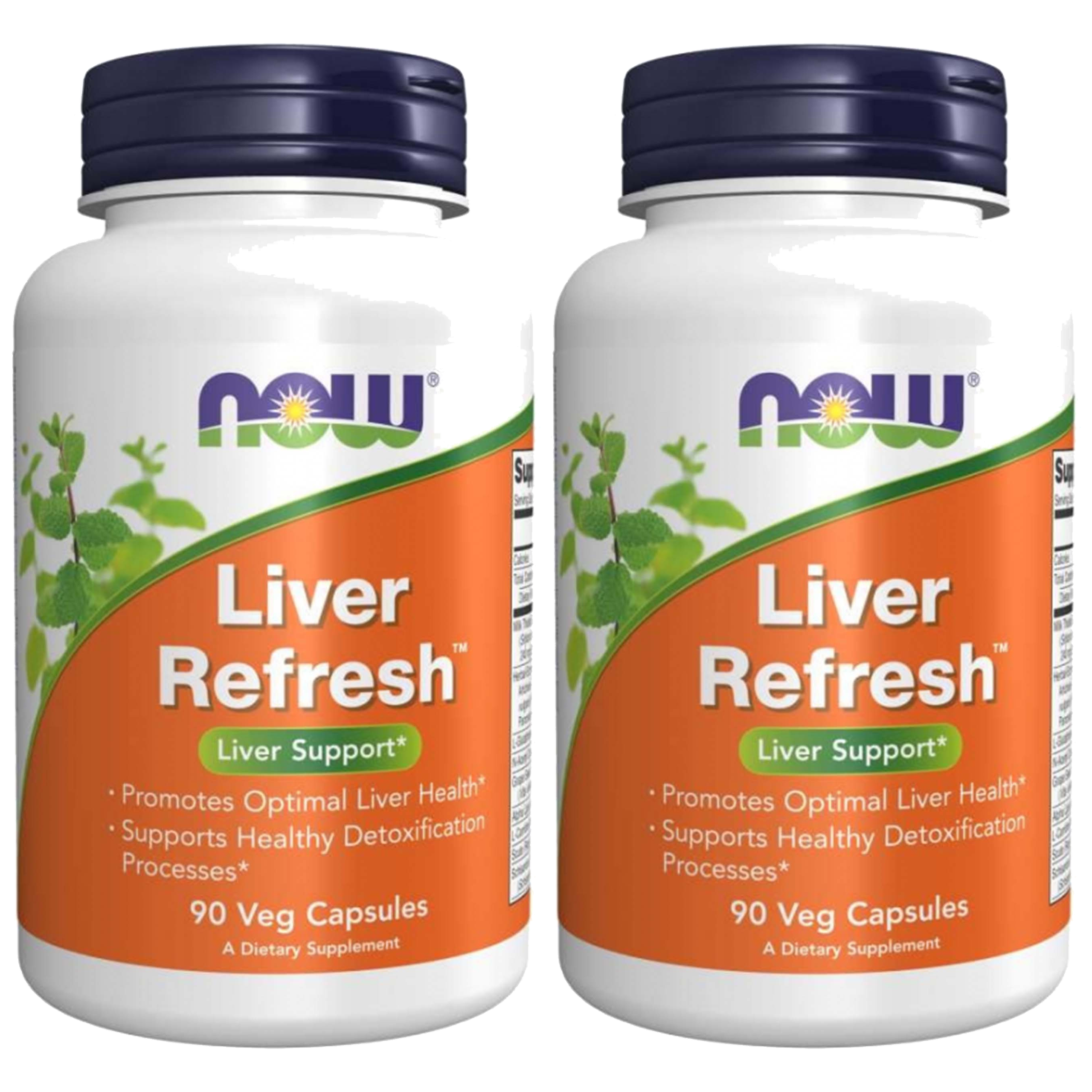 NOW Liver Refresh - 2x 90vcaps.