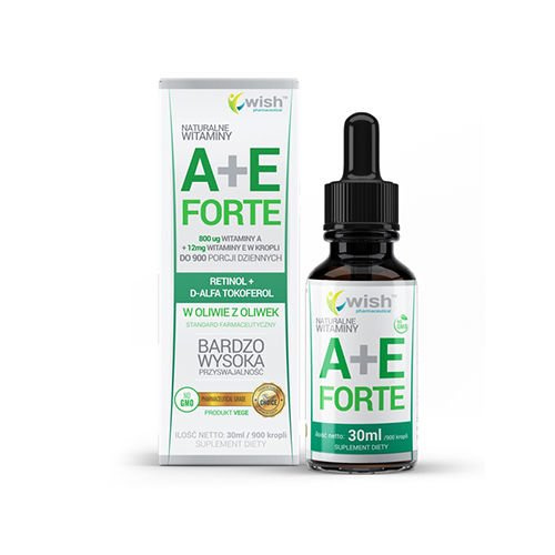 WISH Pharmaceutical Vitamin A + E Forte - 30ml
