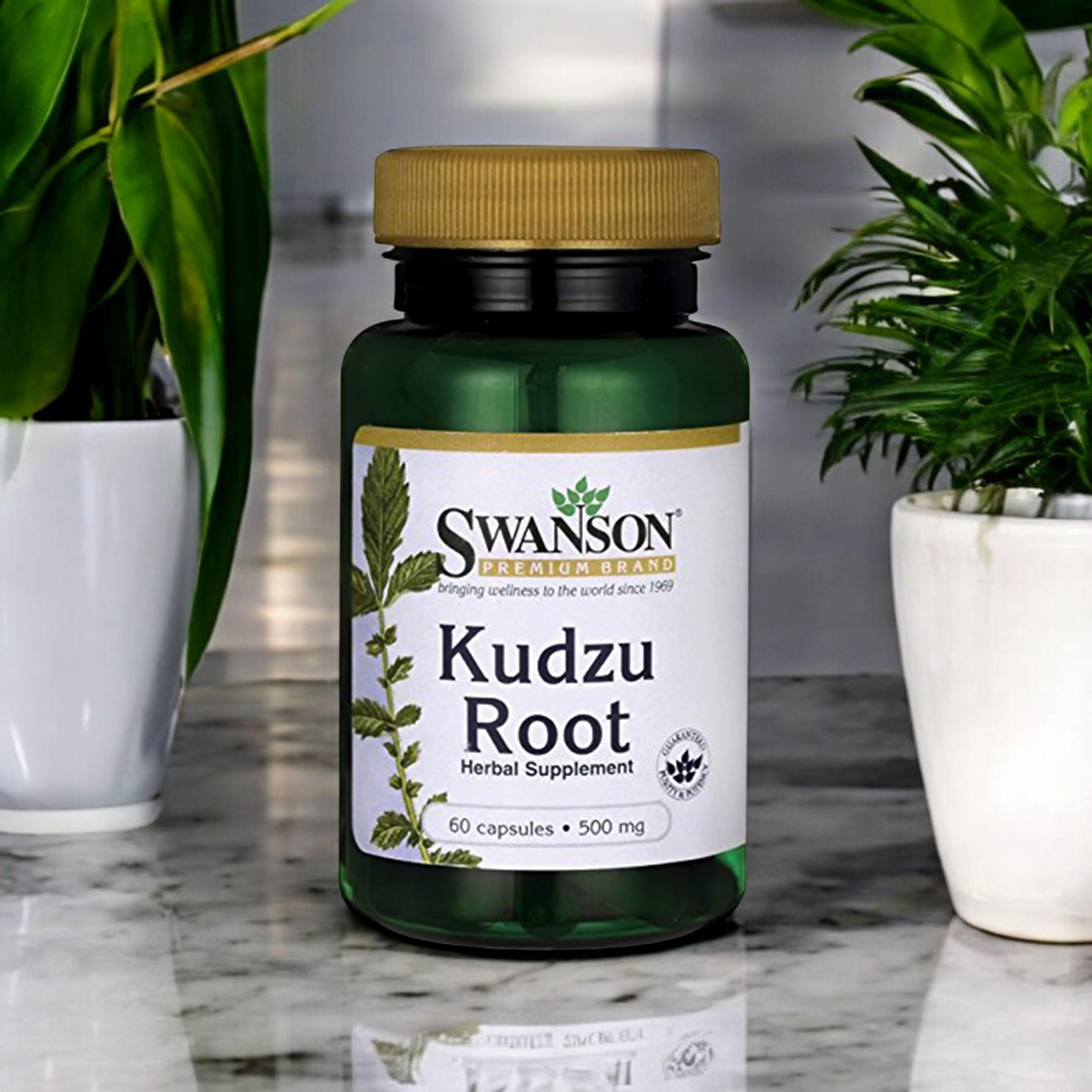 SWANSON Kudzu Root 500mg - 2x 60caps