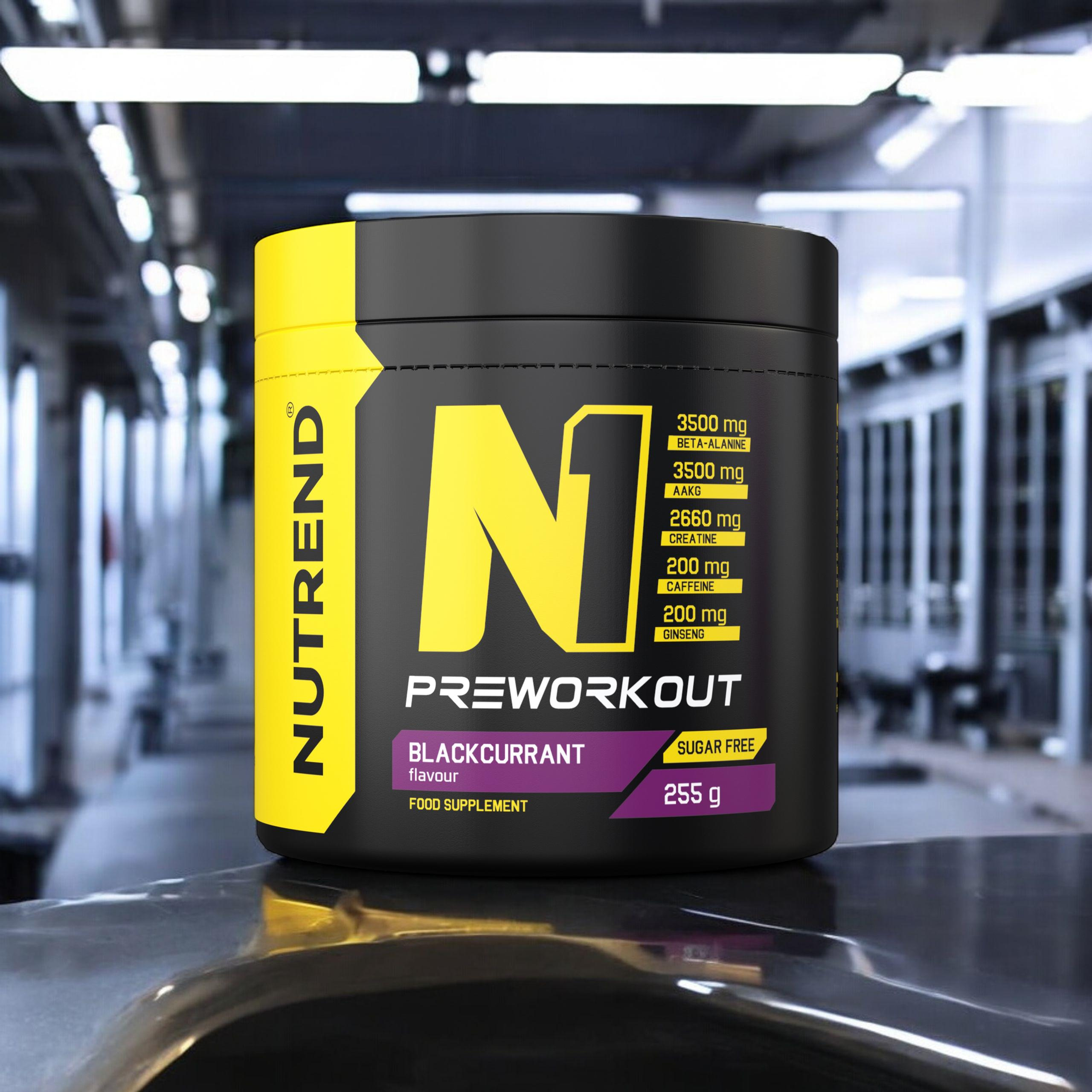 NUTREND N1 Pre Workout - 3x 255g
