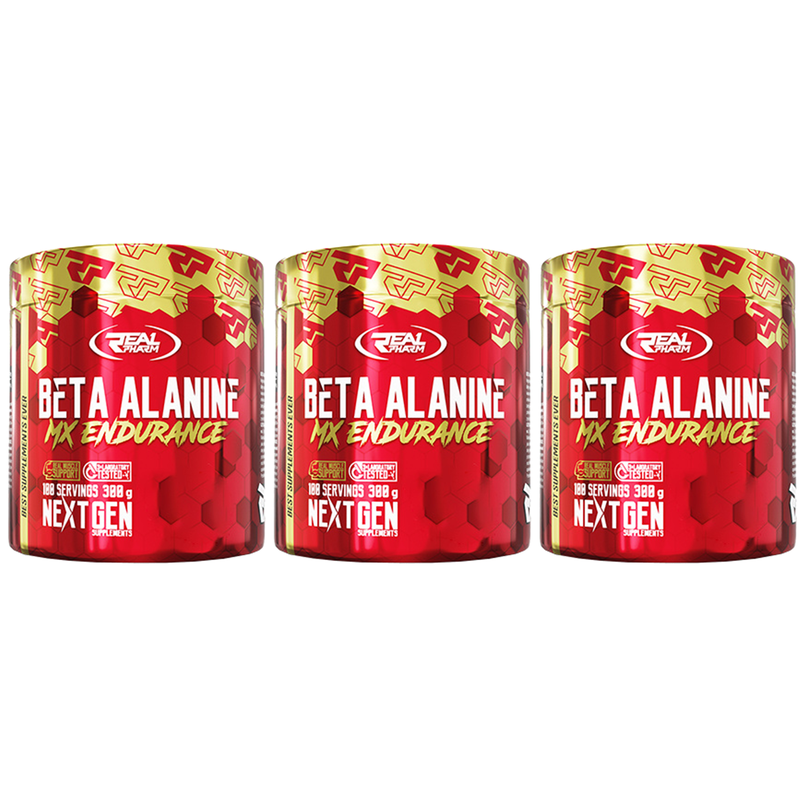 REAL PHARM Beta Alanine - 3x 300g