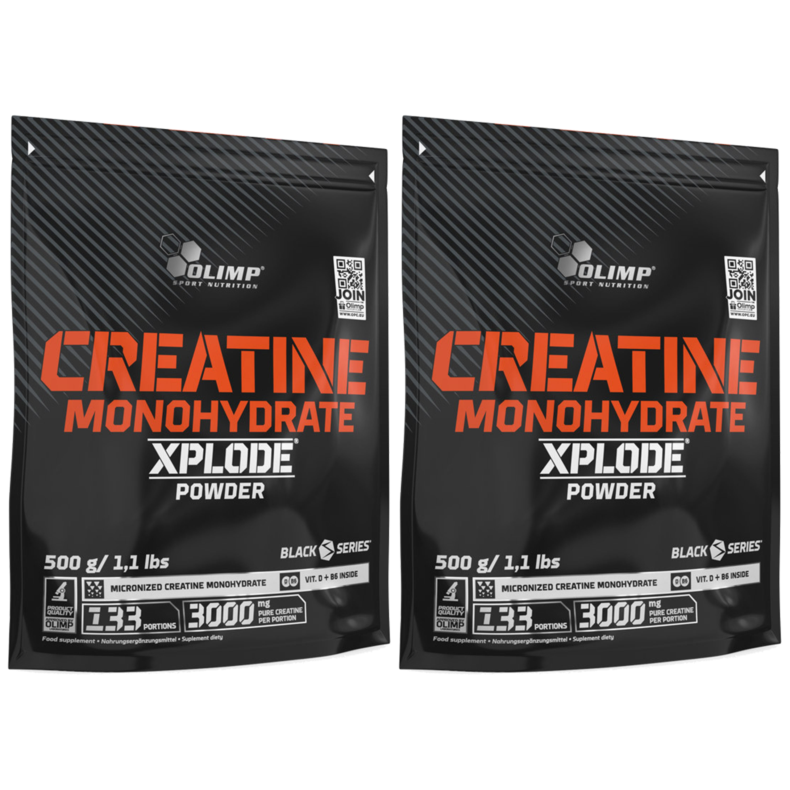 OLIMP Creatine Monohydrate Xplode (W) - 2x 500g