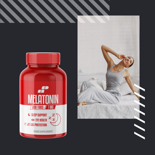MP NUTRITION Melatonin 1mg - 300tabs - Melatonina