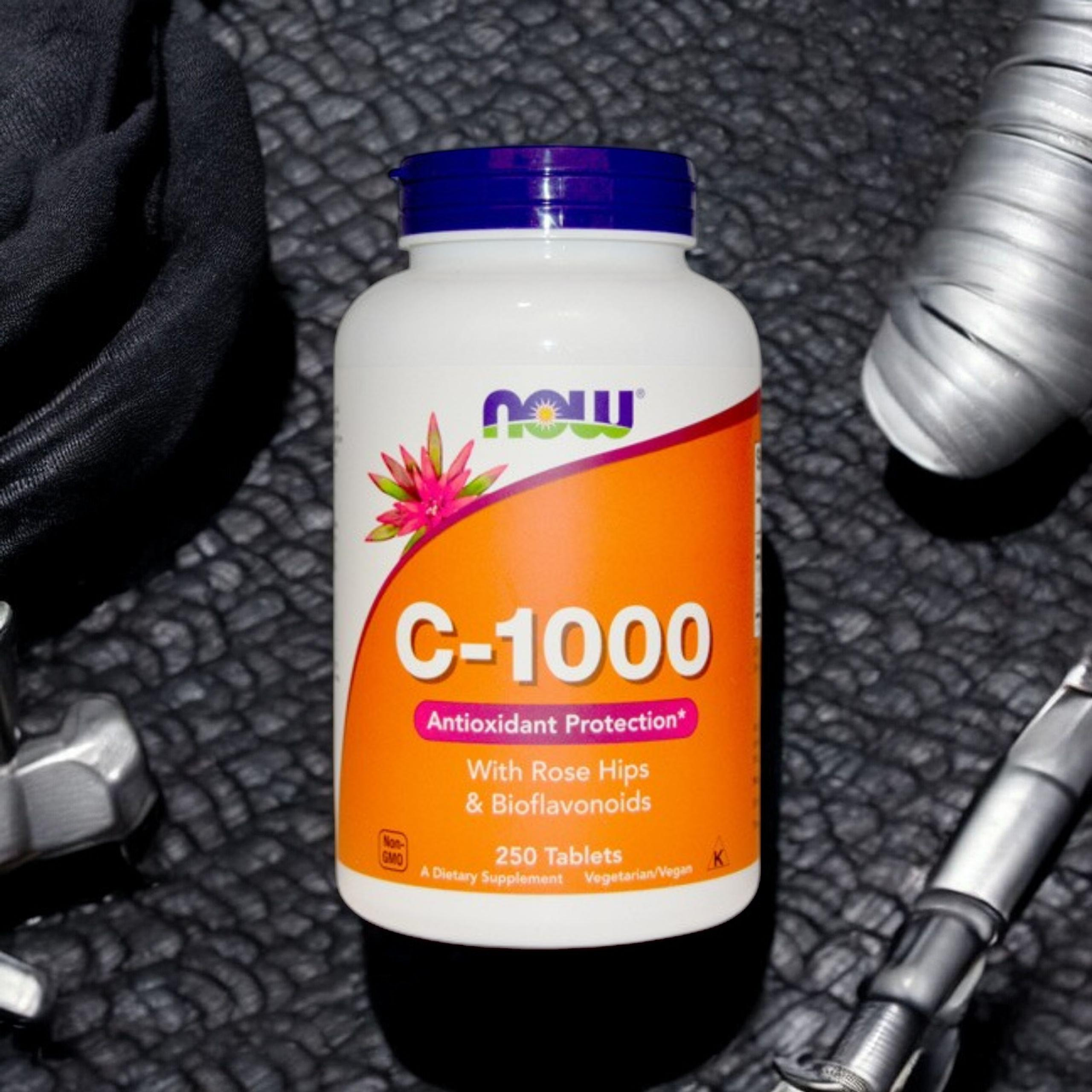 NOW Vitamin C-1000 Antioxidant Protection - 2x 250tabs
