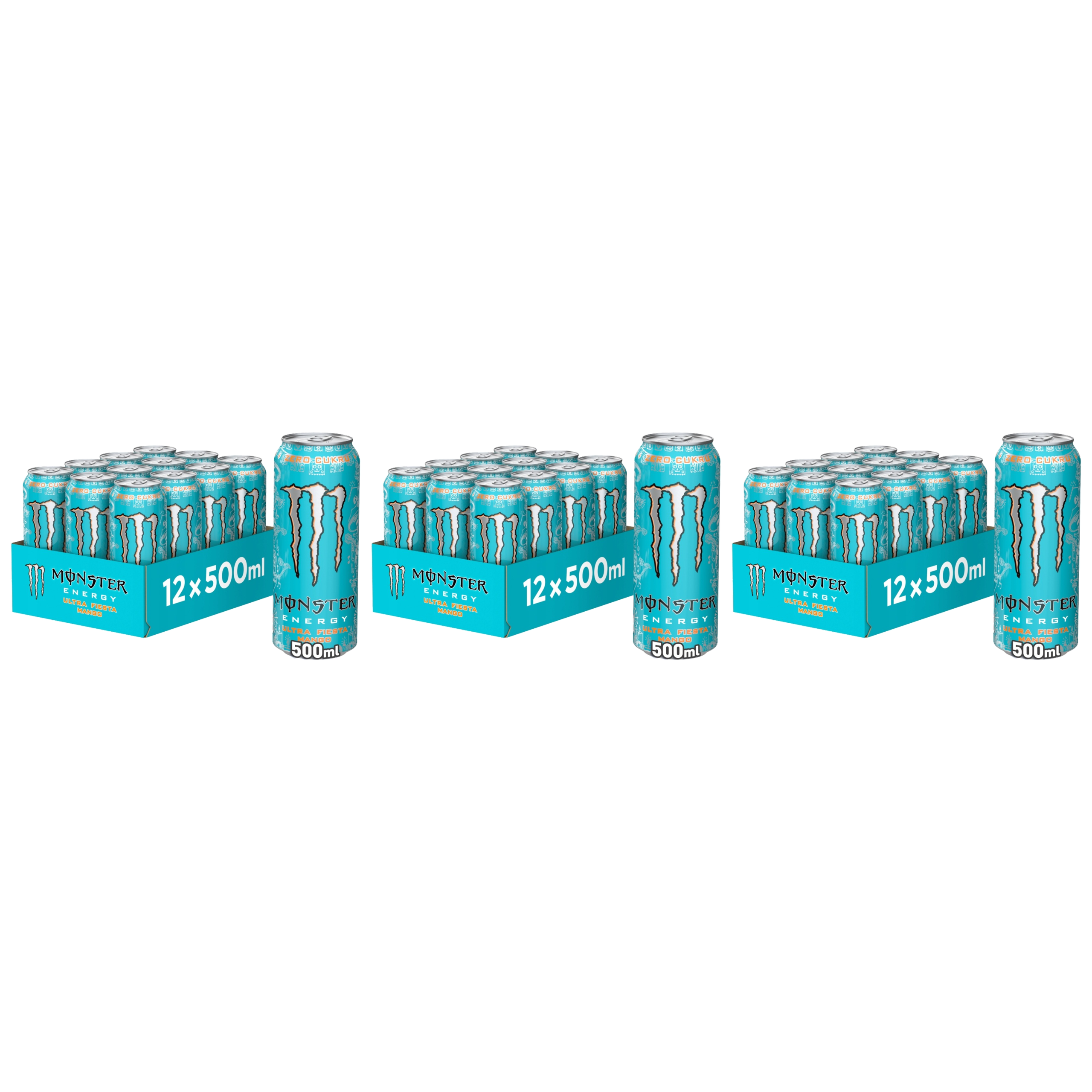 MONSTER Monster Energy Ultra Fiesta Mango - 12x 3x 500ml