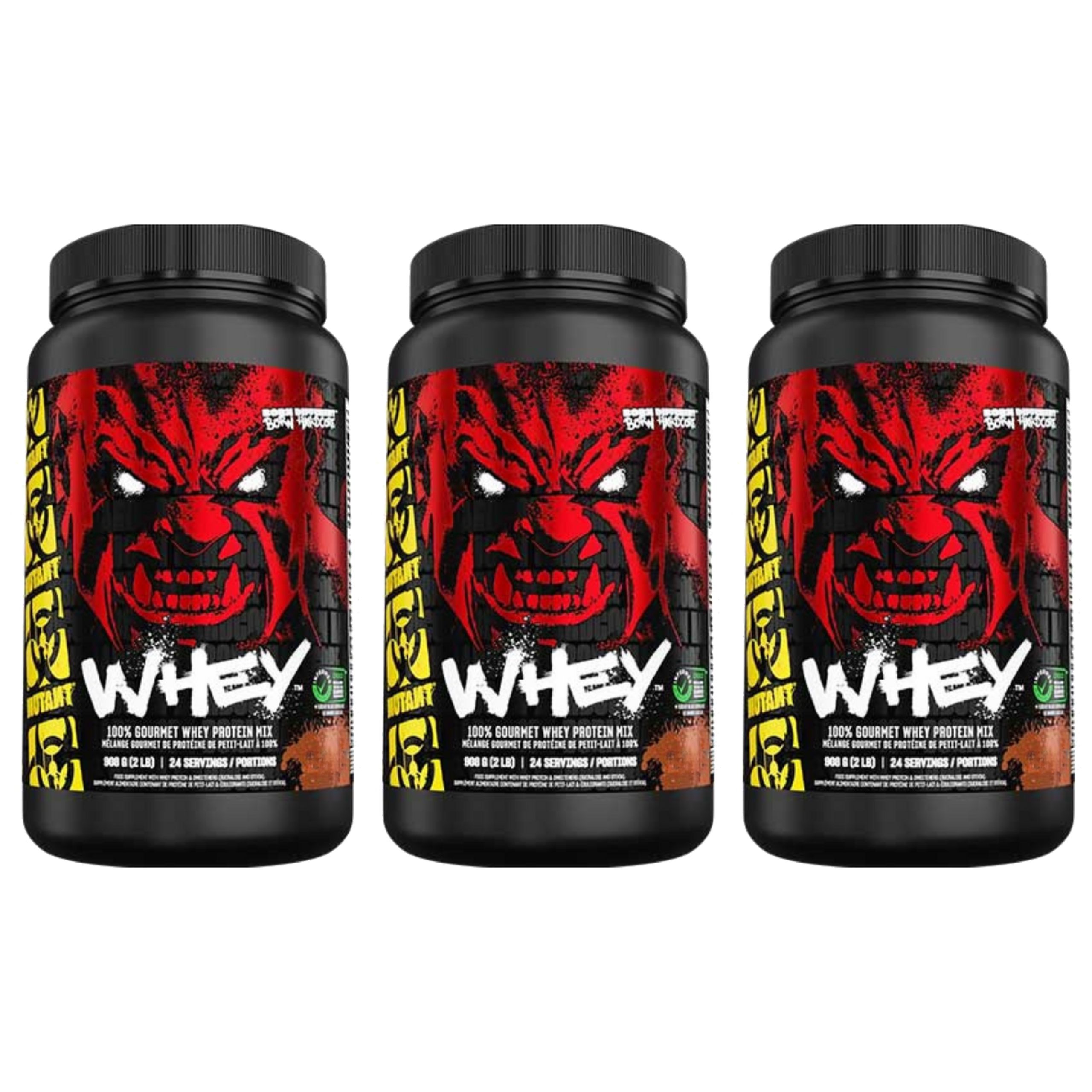 MUTANT Whey - 3x 908g