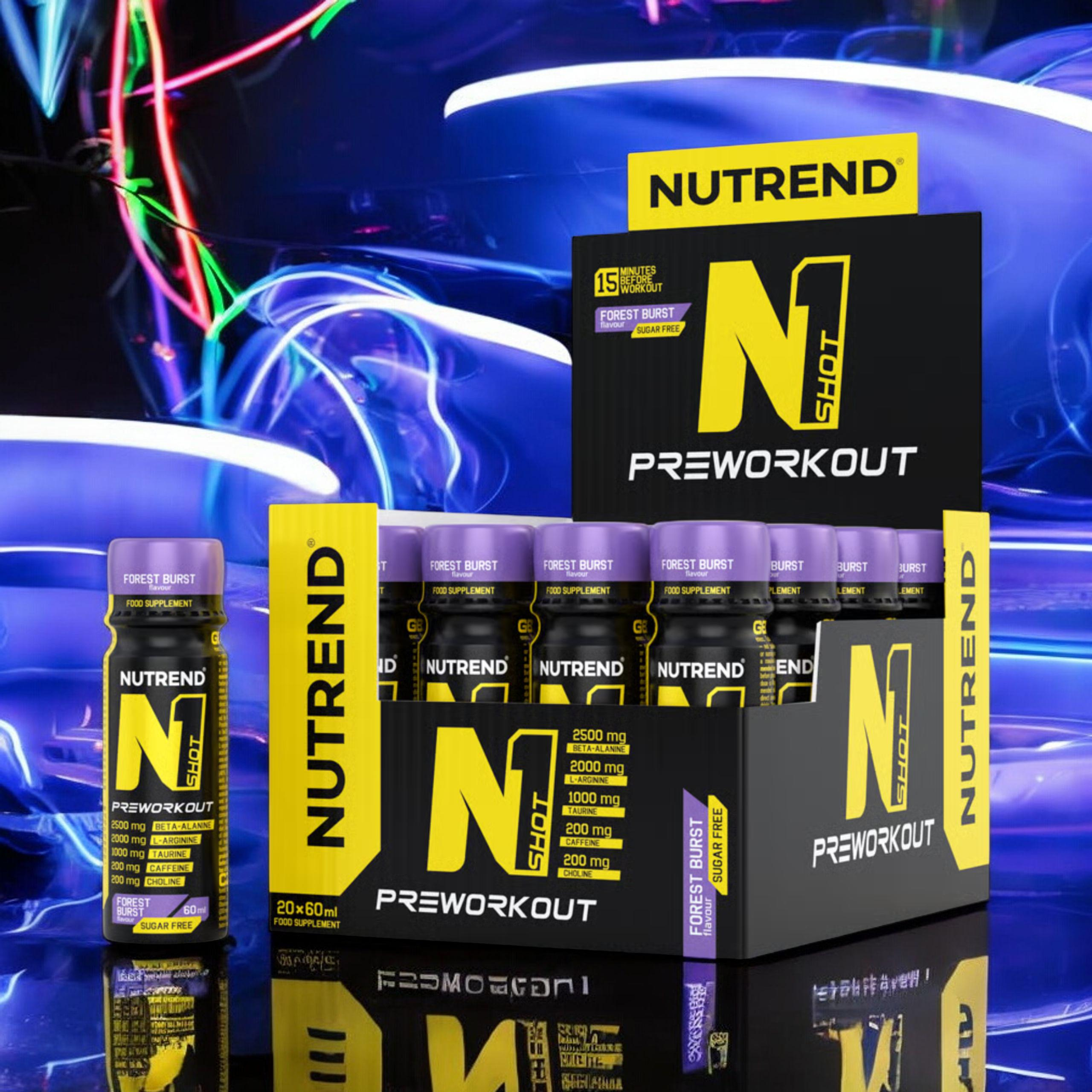 NUTREND - Shot PreWorkout - 20x 2x 60ml