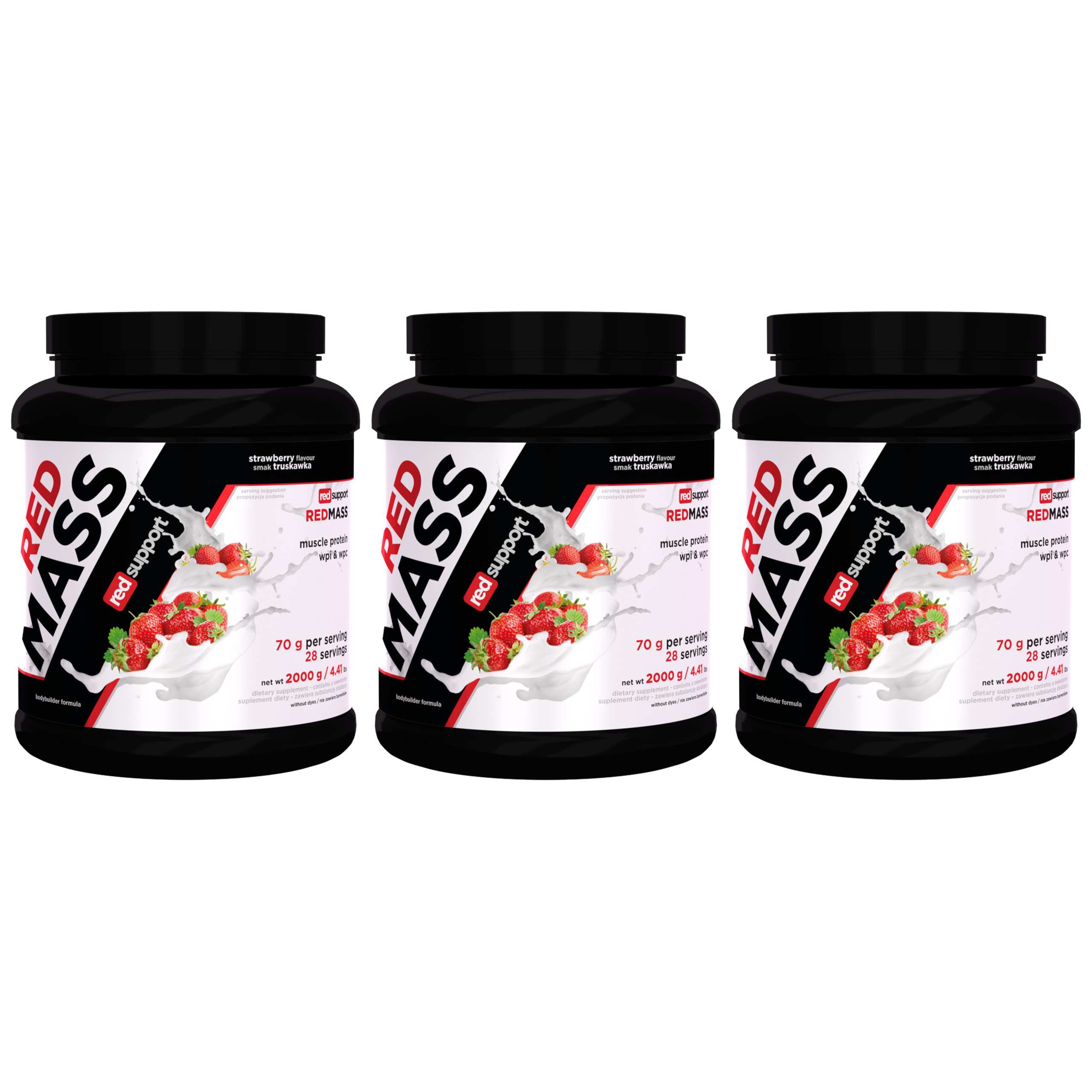 RED SUPPORT Red Mass - 3x 2000g