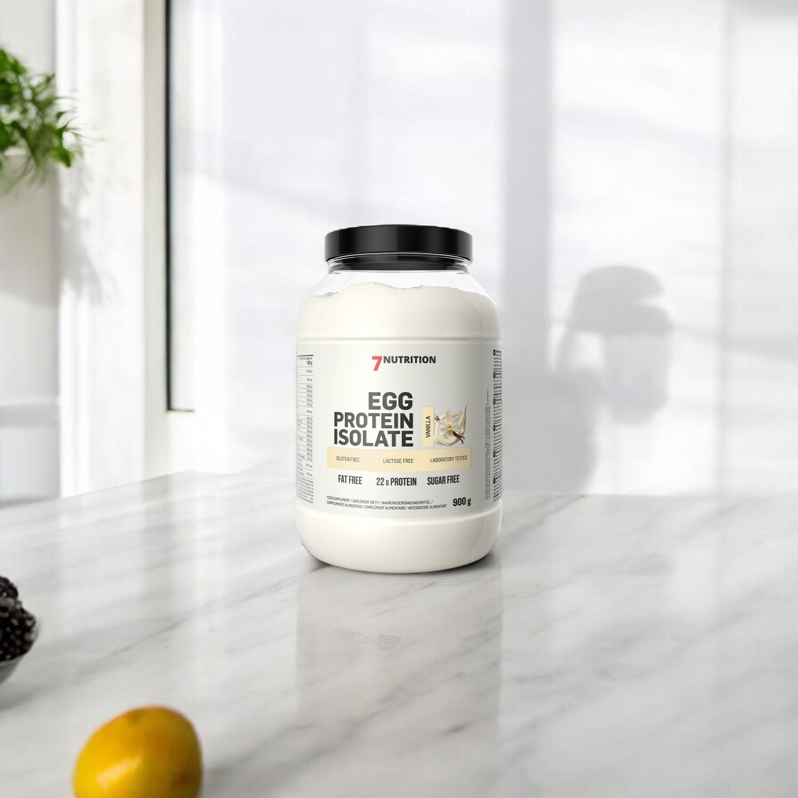 7 NUTRITION - Egg Protein Isolate - 2x 900g - Vanilla