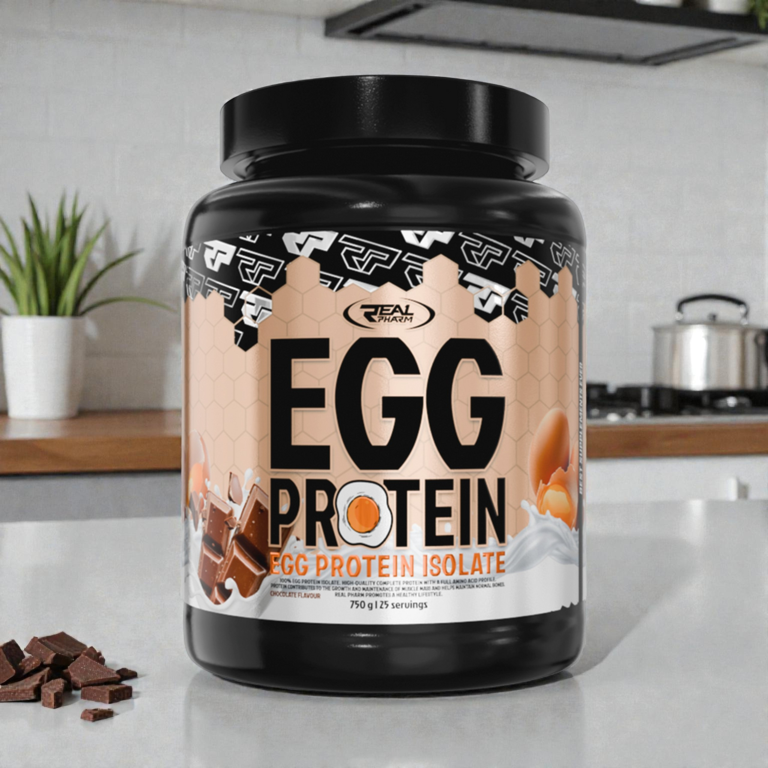 REAL PHARM - Egg Protein Isolate - 750g 