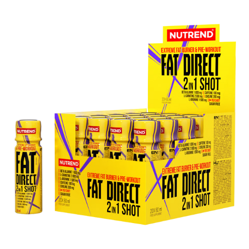 NUTREND - Fat Direct 2in1 Shot - 3x 60ml x20