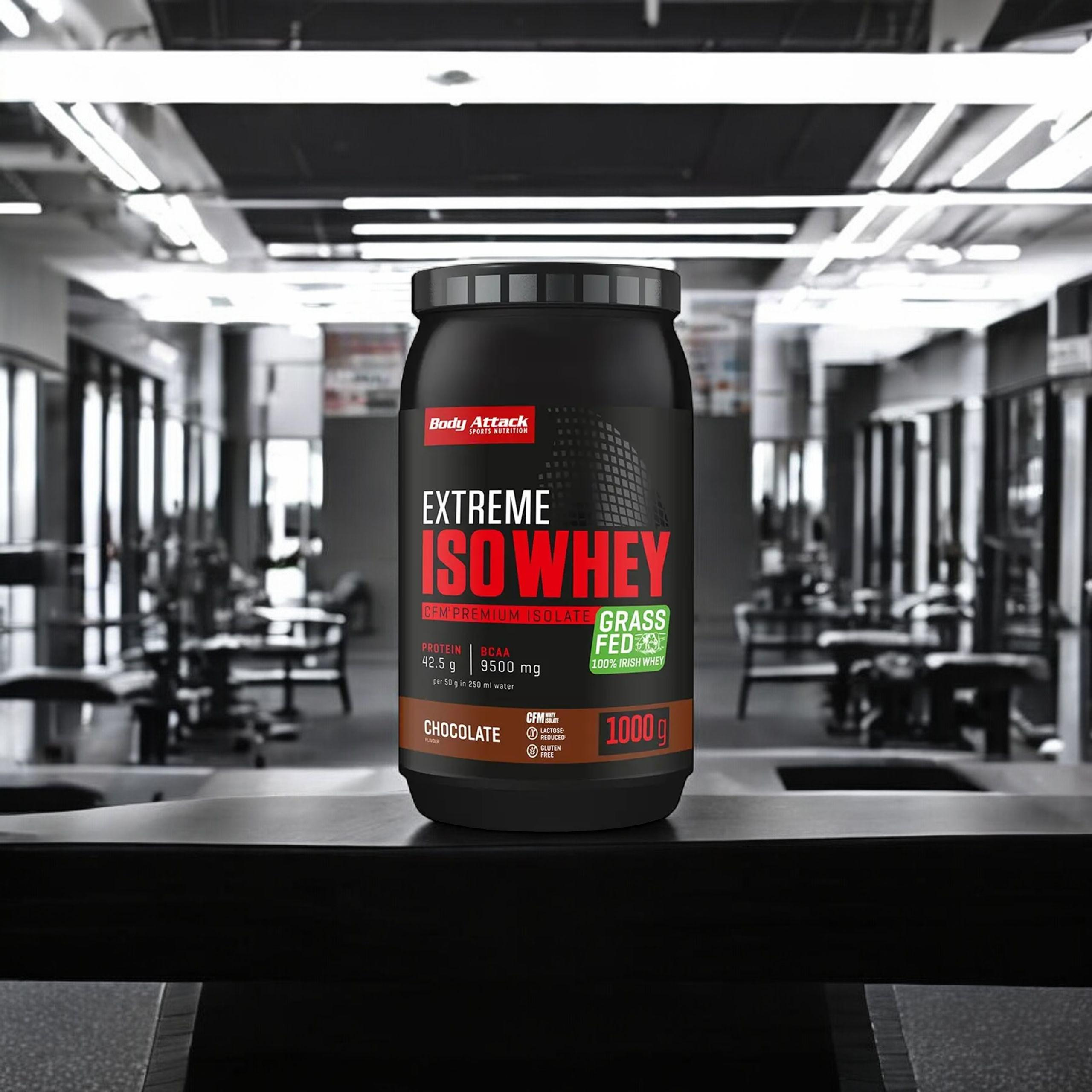 BODY ATTACK Extreme Iso Whey - 3x 1000g