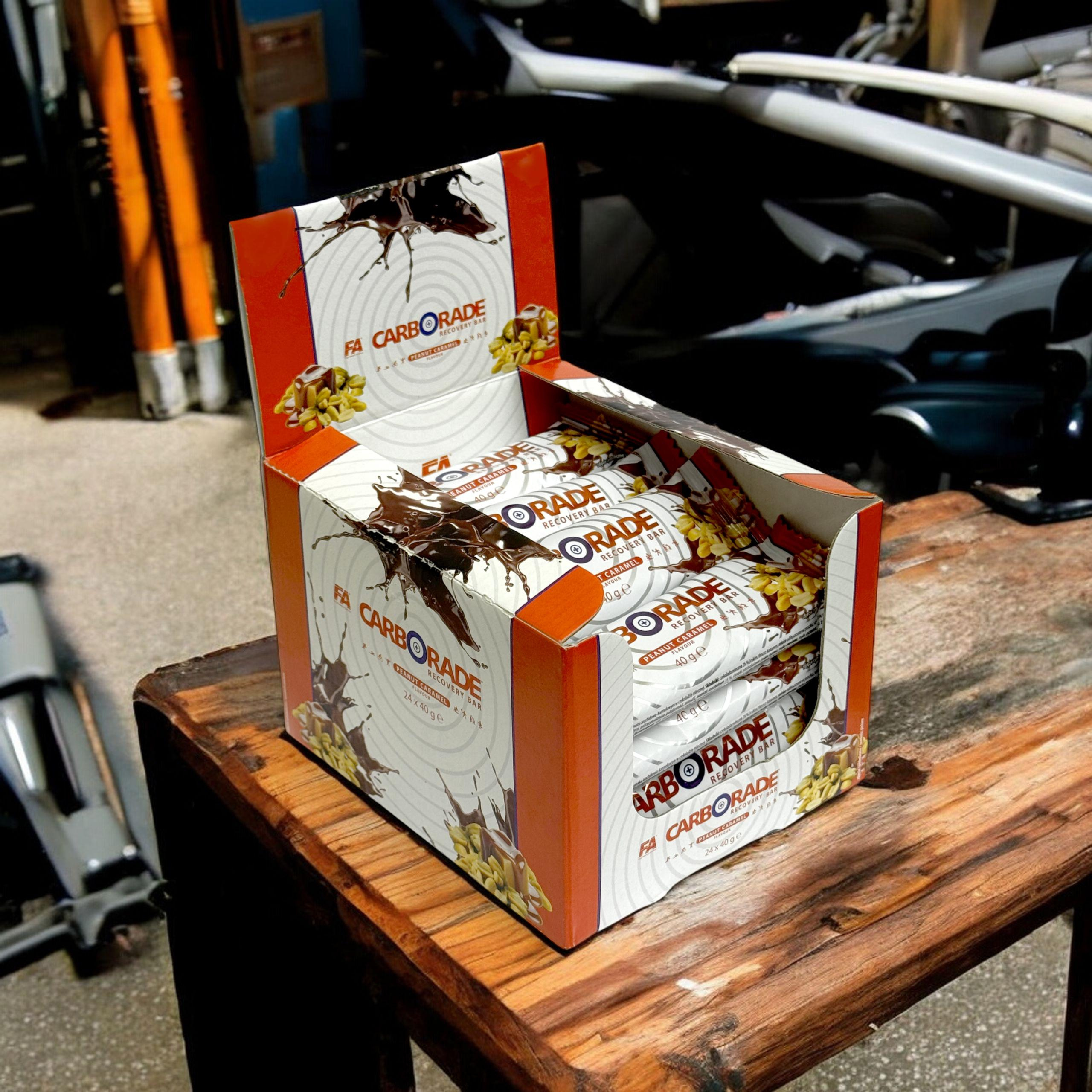 FITNESS AUTHORITY - Carborade Recovery Bar - 24x 40g