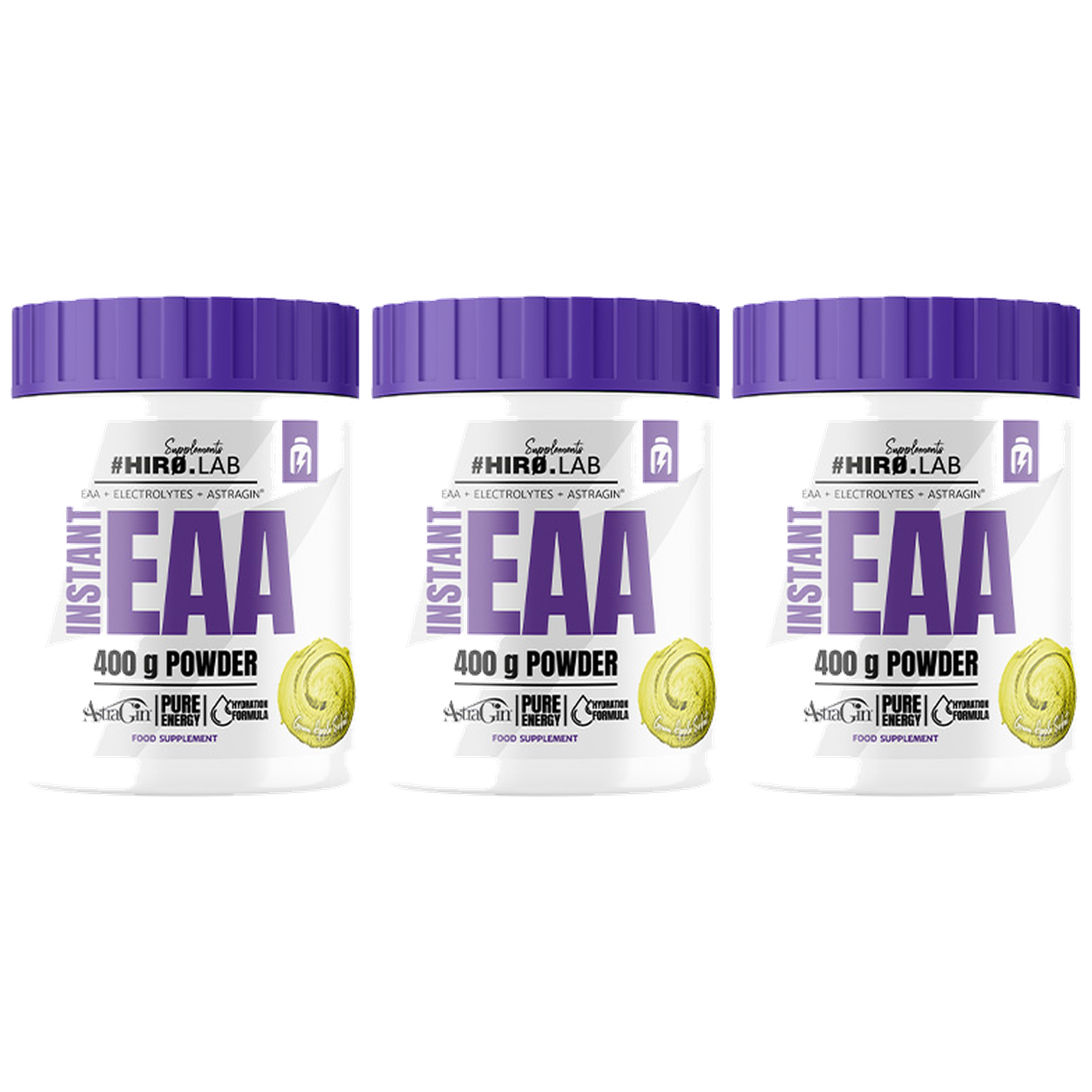 HIRO.LAB EAA Powder - 3x 400g