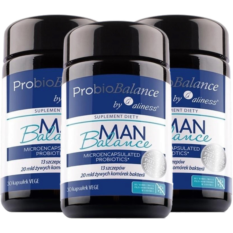 ALINESS - ProbioBALANCE Man Balance 20 mld. - 3x 30vcaps.