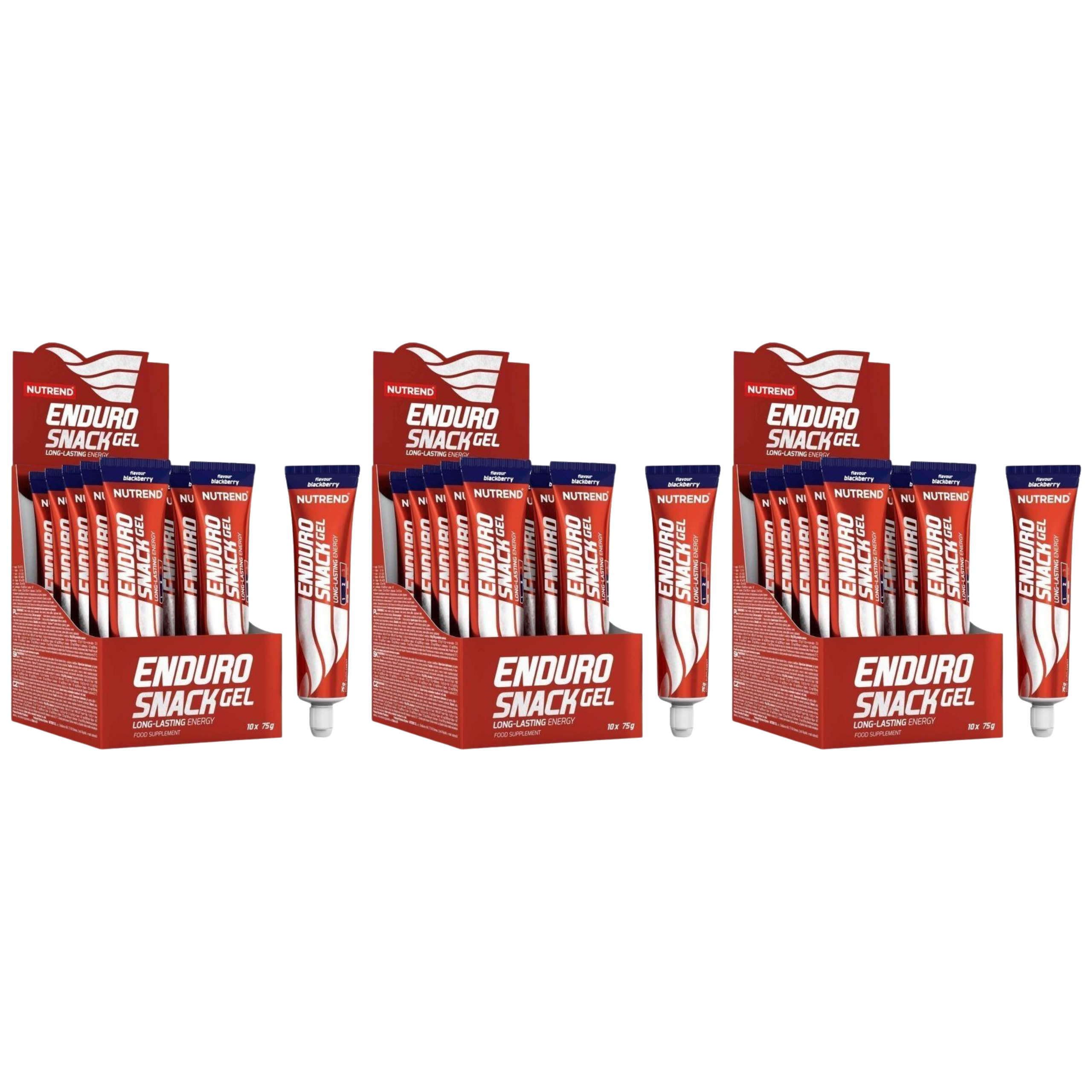 NUTREND - Endurosnack - 10x 3x 75g 