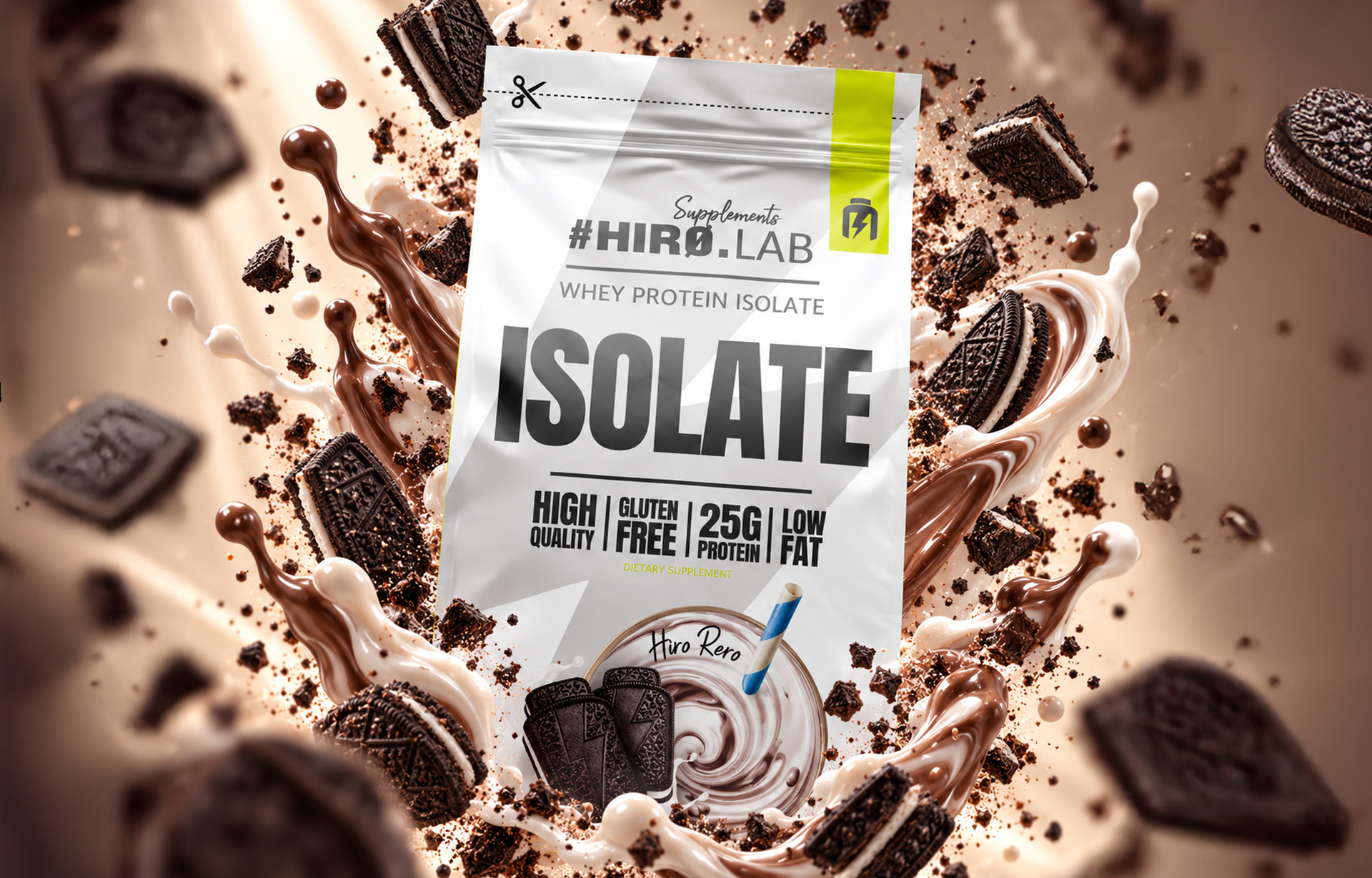 HIRO.LAB Whey Protein Isolate - 2x 700g