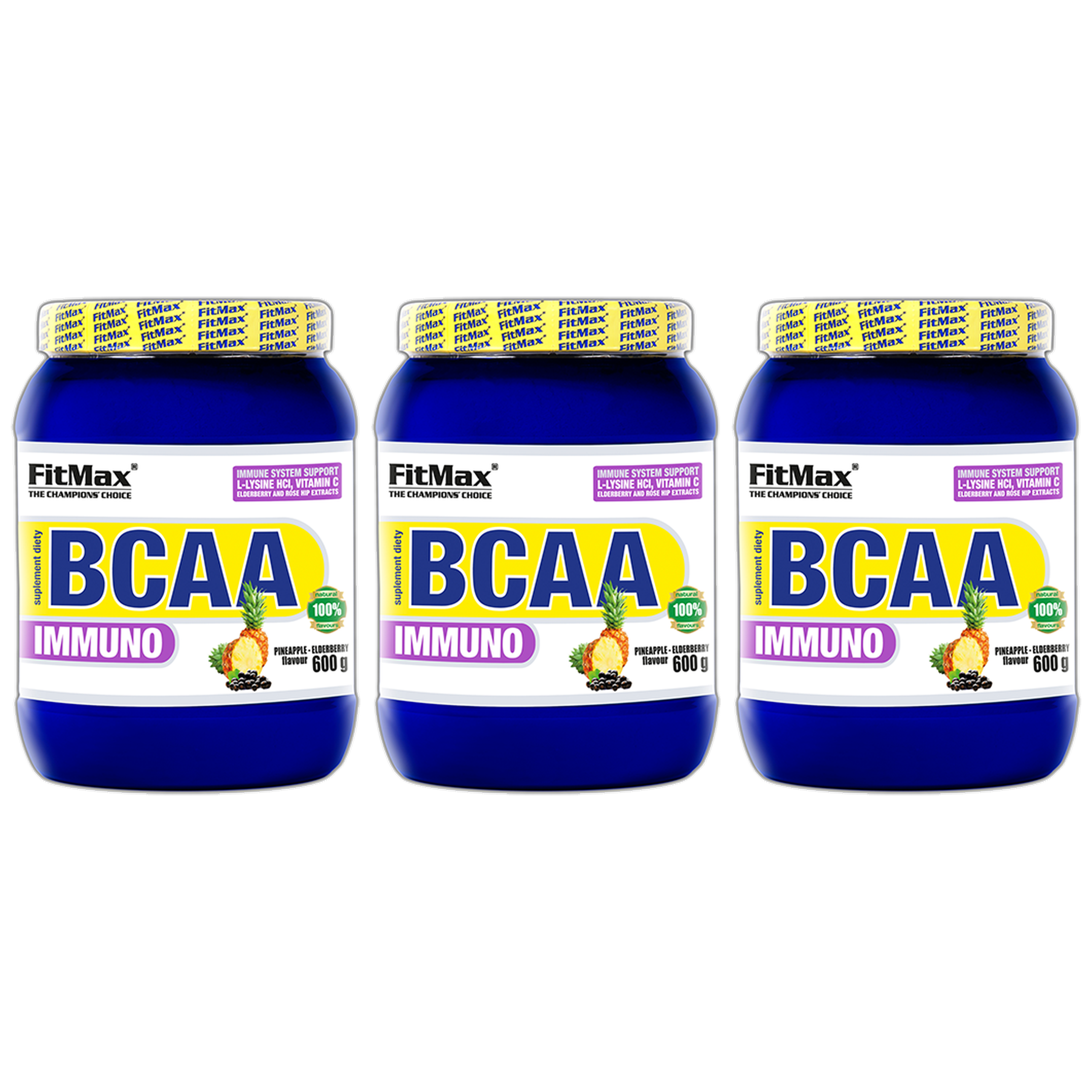 FITMAX BCAA Immuno - 3x 600g