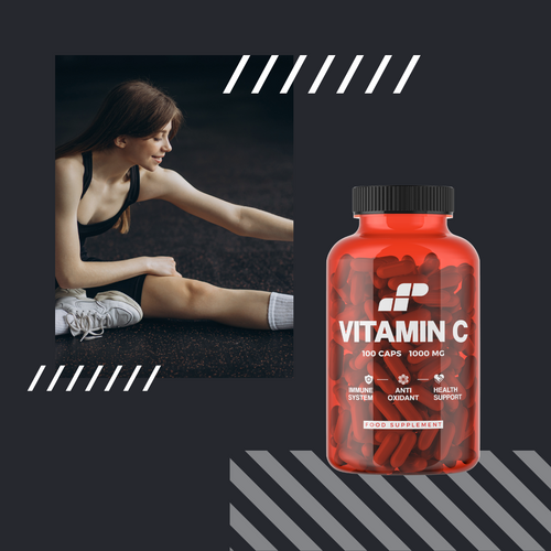 2x MP NUTRITION Vitamin C 1000mg - 100caps - Witamina C