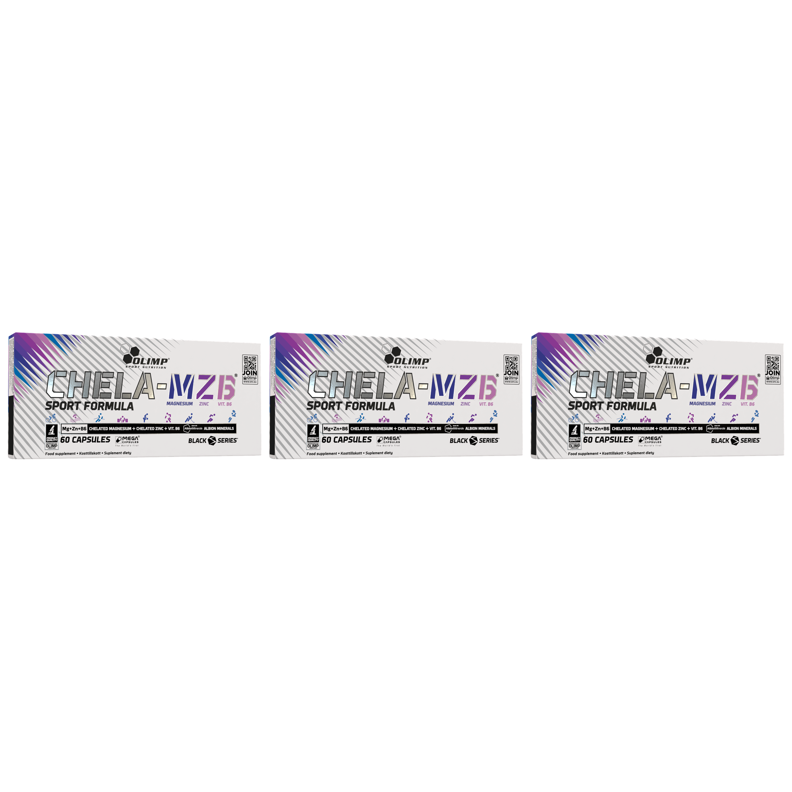OLIMP Chela-MZB Sport Formula - 3x 60caps