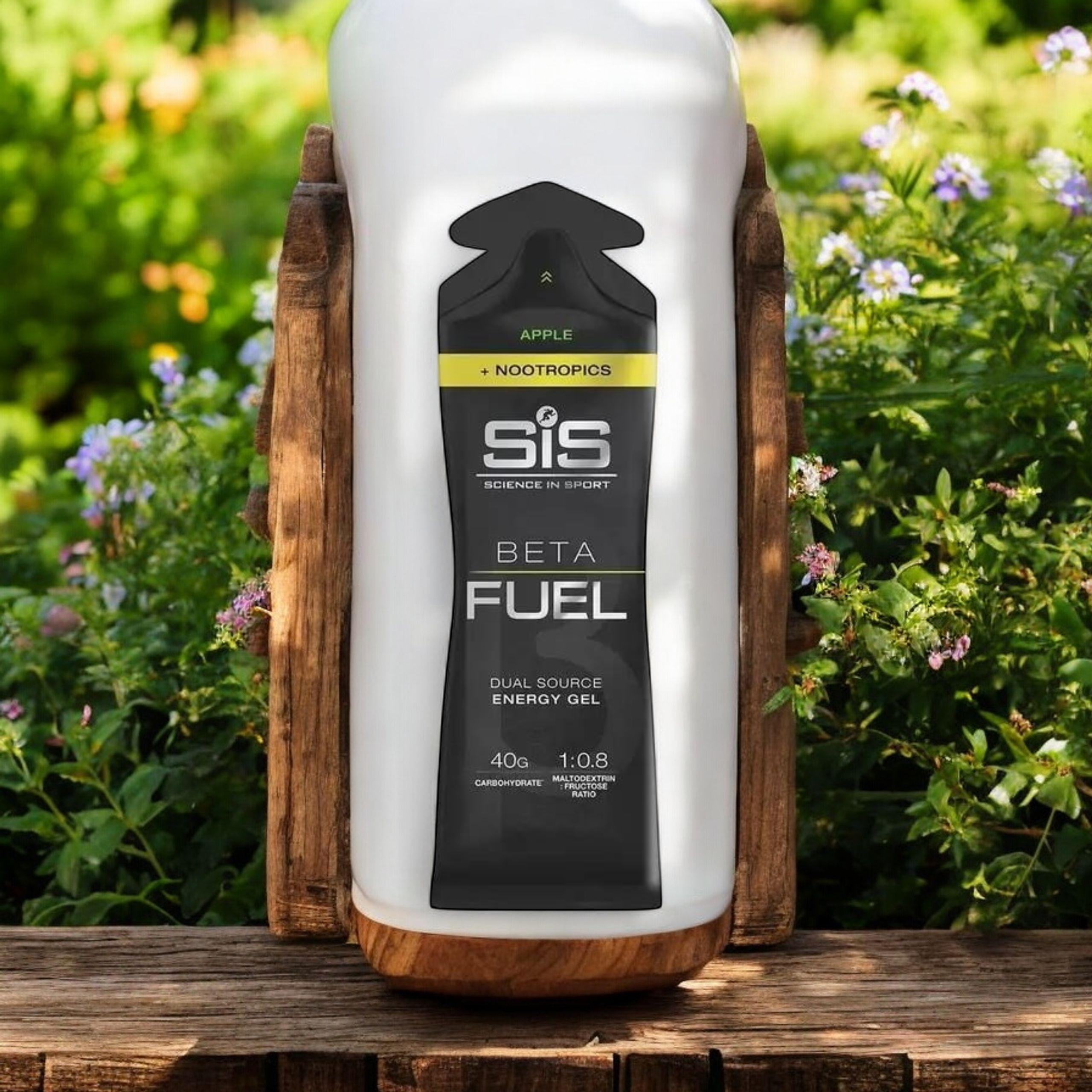 SIS (SCIENCE IN SPORT) - Fuel Energy Gel + Nootropics - 2x 60ml - Apple