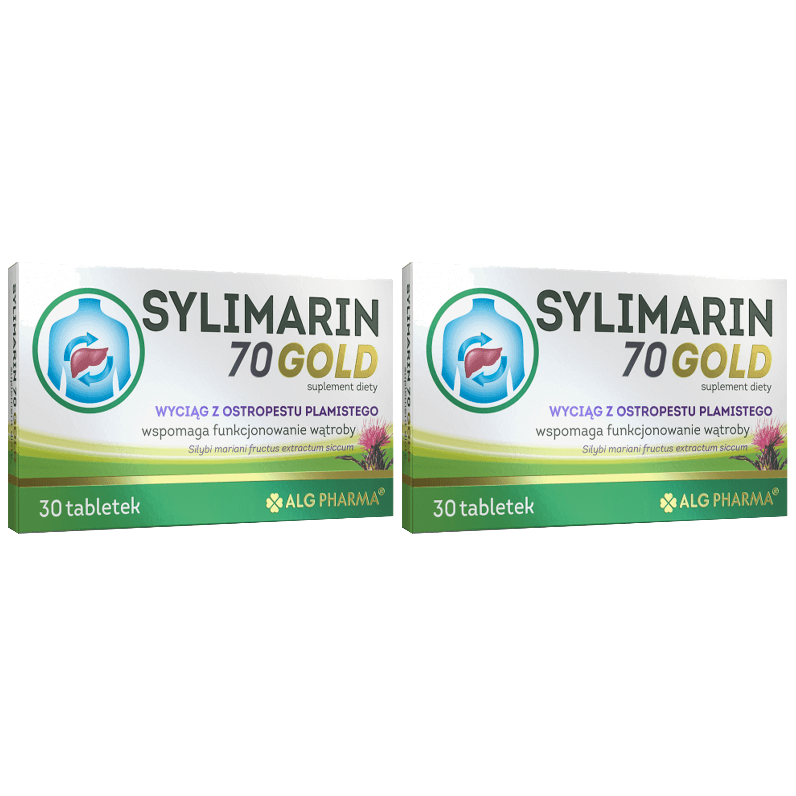ALG PHARMA Sylimarin 70 Gold - 2x 30tabs